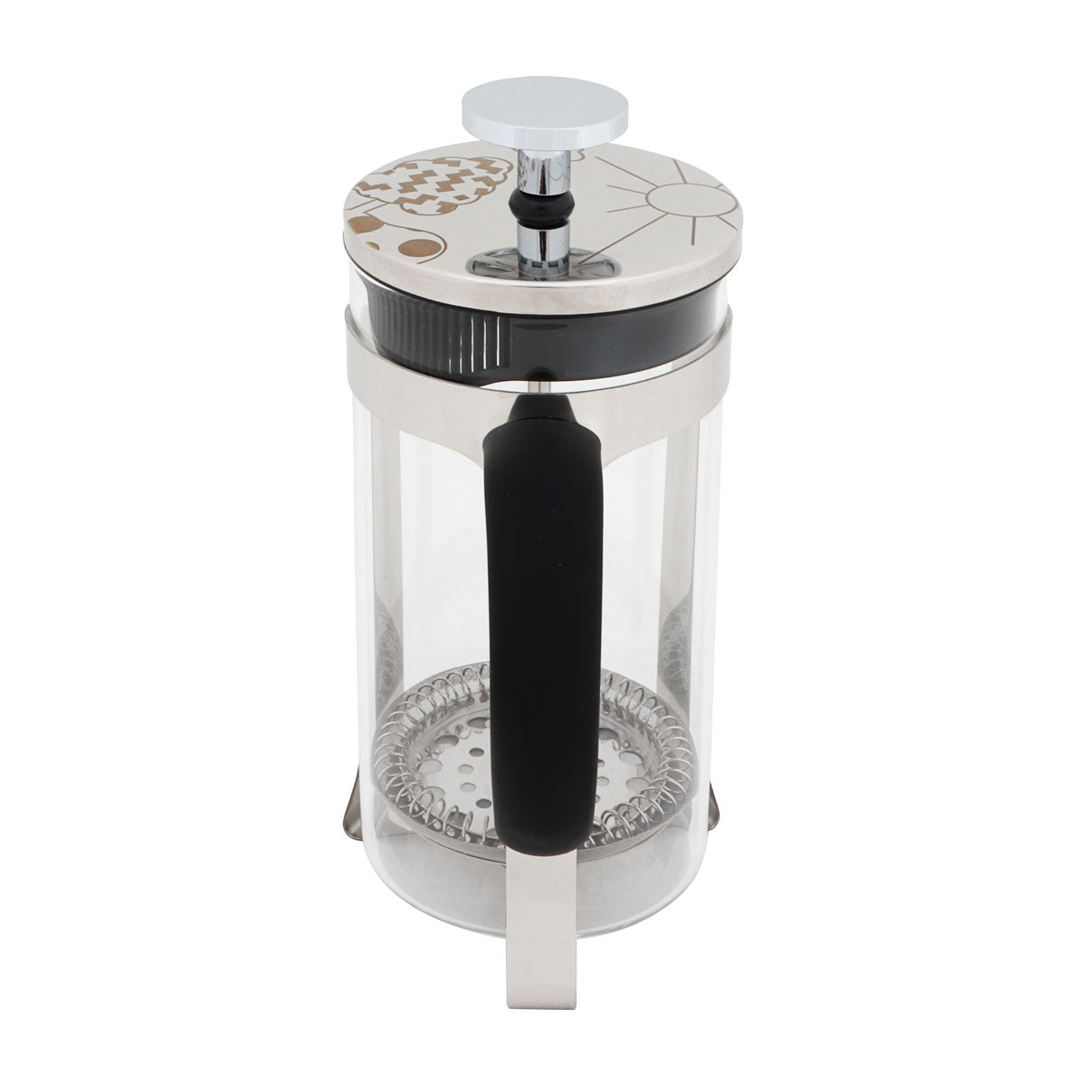 [product_category]-Any Morning FY450 French Press Kaffeebereiter, 600 Ml, Silber-Byzantium Nemesis-ANY8681126433440-3