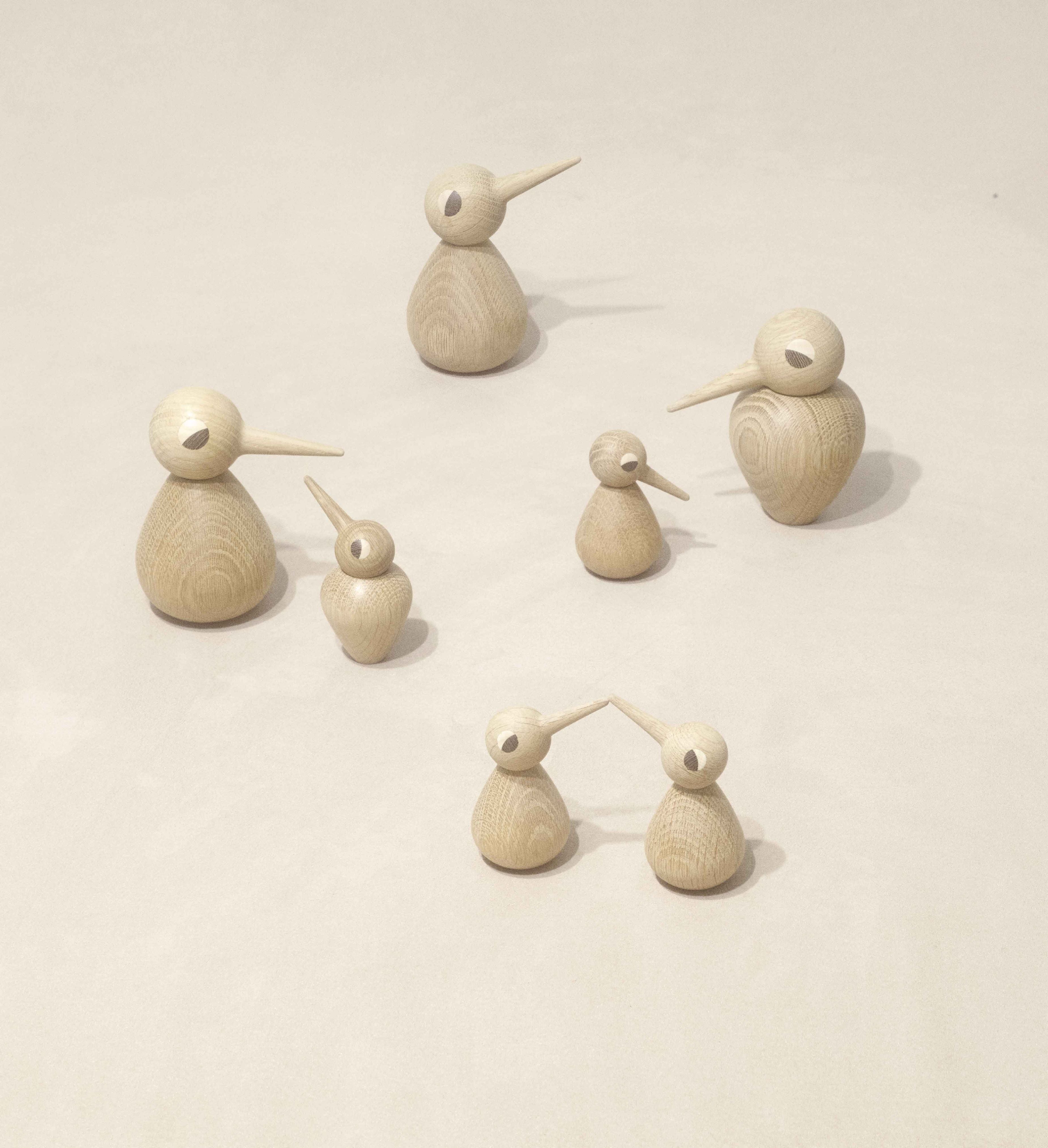 [product_category]-Architectmade Kristian Vedel Bird Family (Set With 3), Natural Oak-Architectmade-405-ARC+415-ARC+425-ARC-2