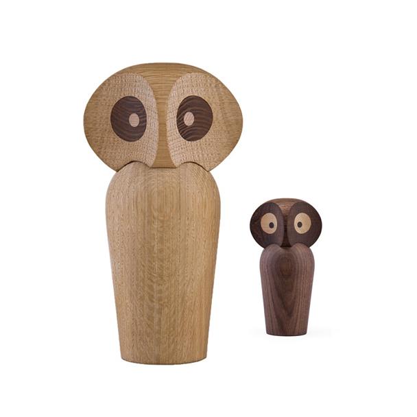[product_category]-Architectmade Paul Anker Hansen Owl 17 Cm, Natural Oak-Architectmade-5700010900301-470-ARC-2