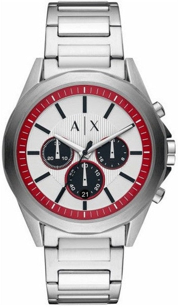 [product_category]-Armani Exchange AX2646 watch man quartz-Armani-Silver-AX2646-1