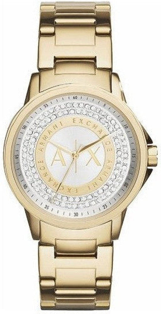 [product_category]-Armani Exchange AX4321 watch woman quartz-Armani-Gold-AX4321-1