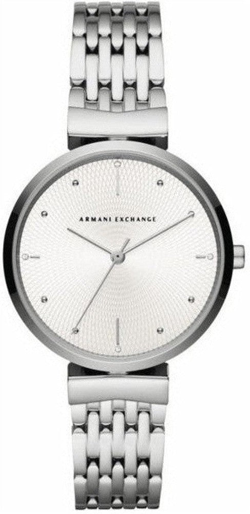 [product_category]-Armani Exchange AX5900 watch woman quartz-Armani-Silver-AX5900-1