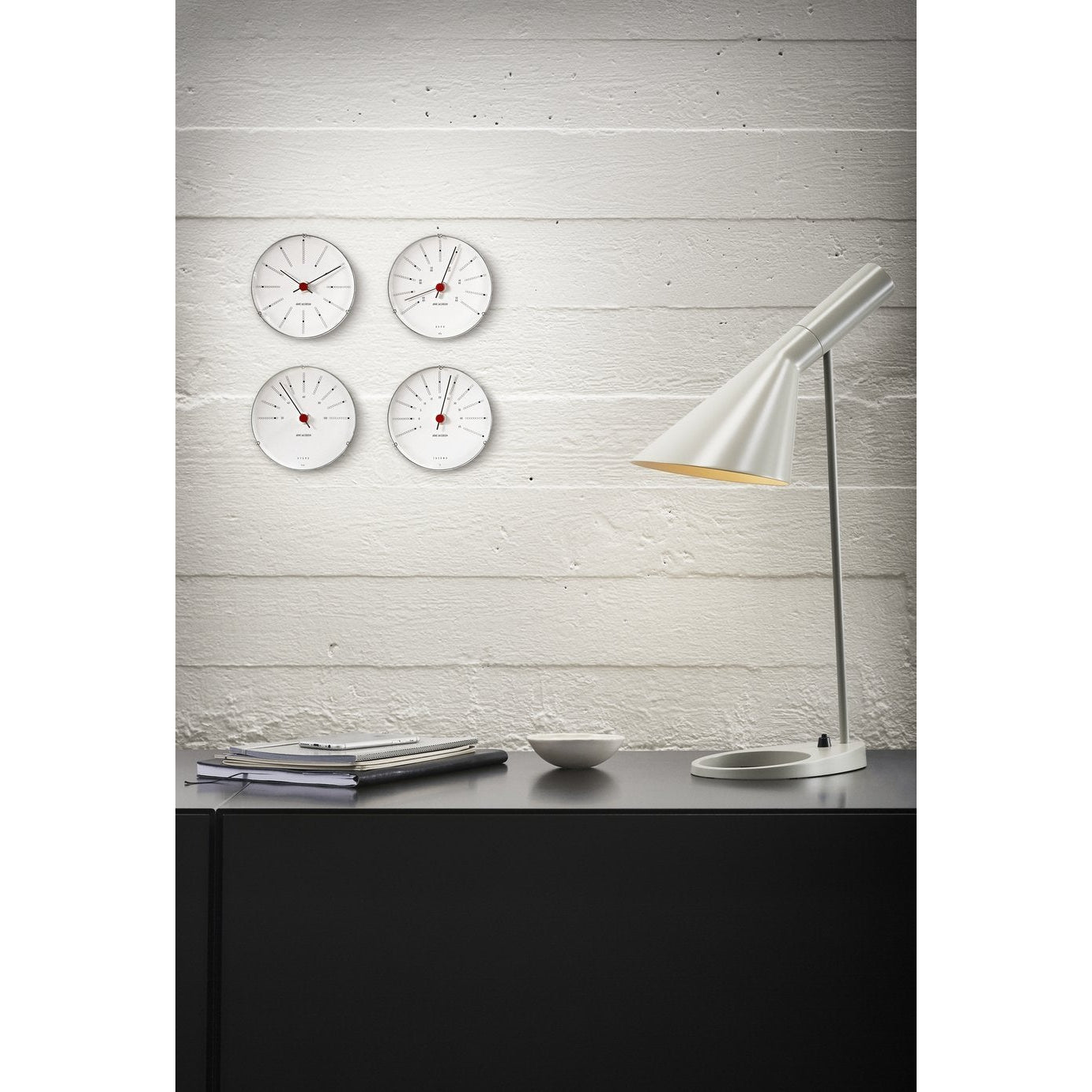 [product_category]-Arne Jacobsen City Hall Wall Clock, 16cm-Arne Jacobsen-5709513436218-43621-ARN-3