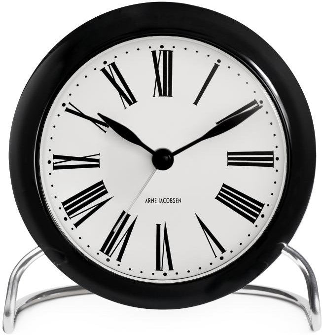 [product_category]-Arne Jacobsen Roman Table Clock With Alarm-Arne Jacobsen-5709513436713-43671-ARN-1
