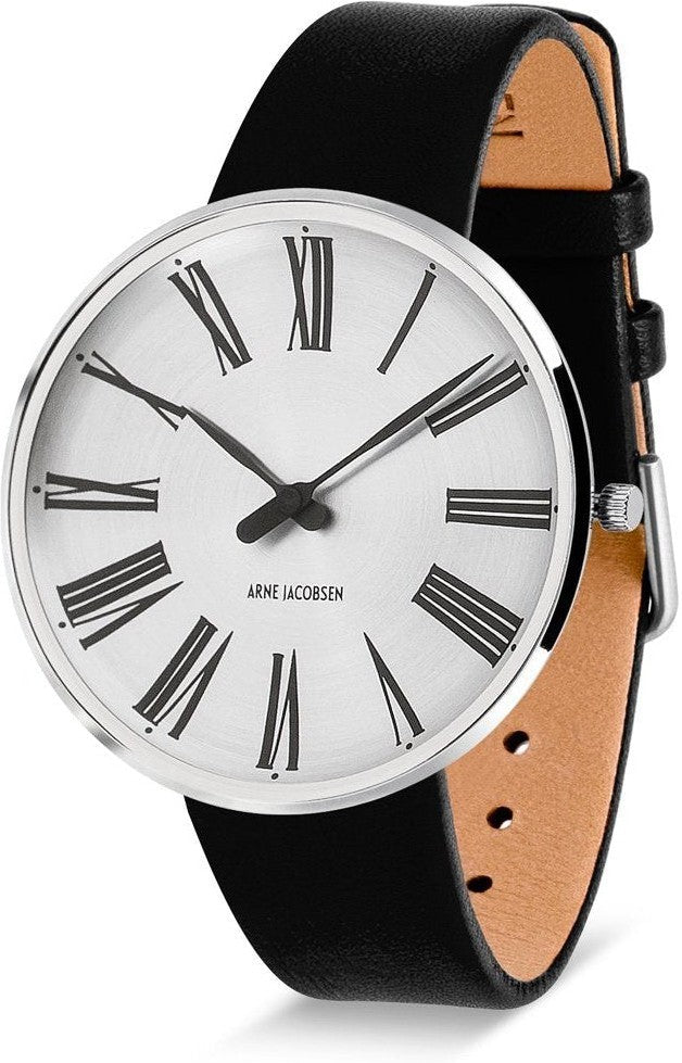 Arne Jacobsen Roman armbåndsur Ø40, Sunray /Smalle Band