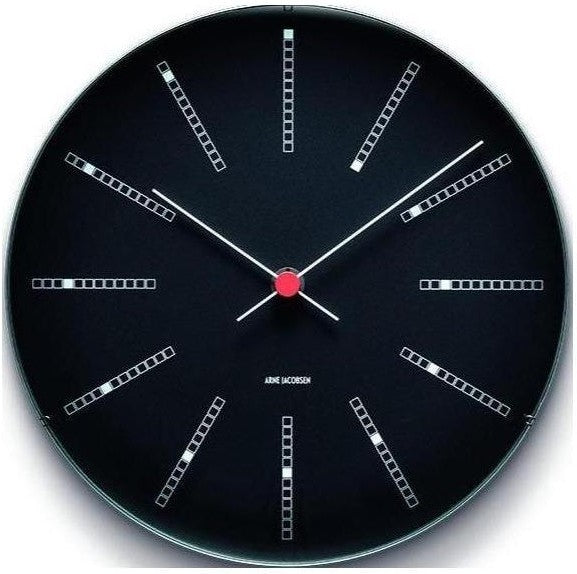 [product_category]-Arne Jacobsen Wall Clock Black, 21cm-Arne Jacobsen-5709513436362-43636-ARN-1