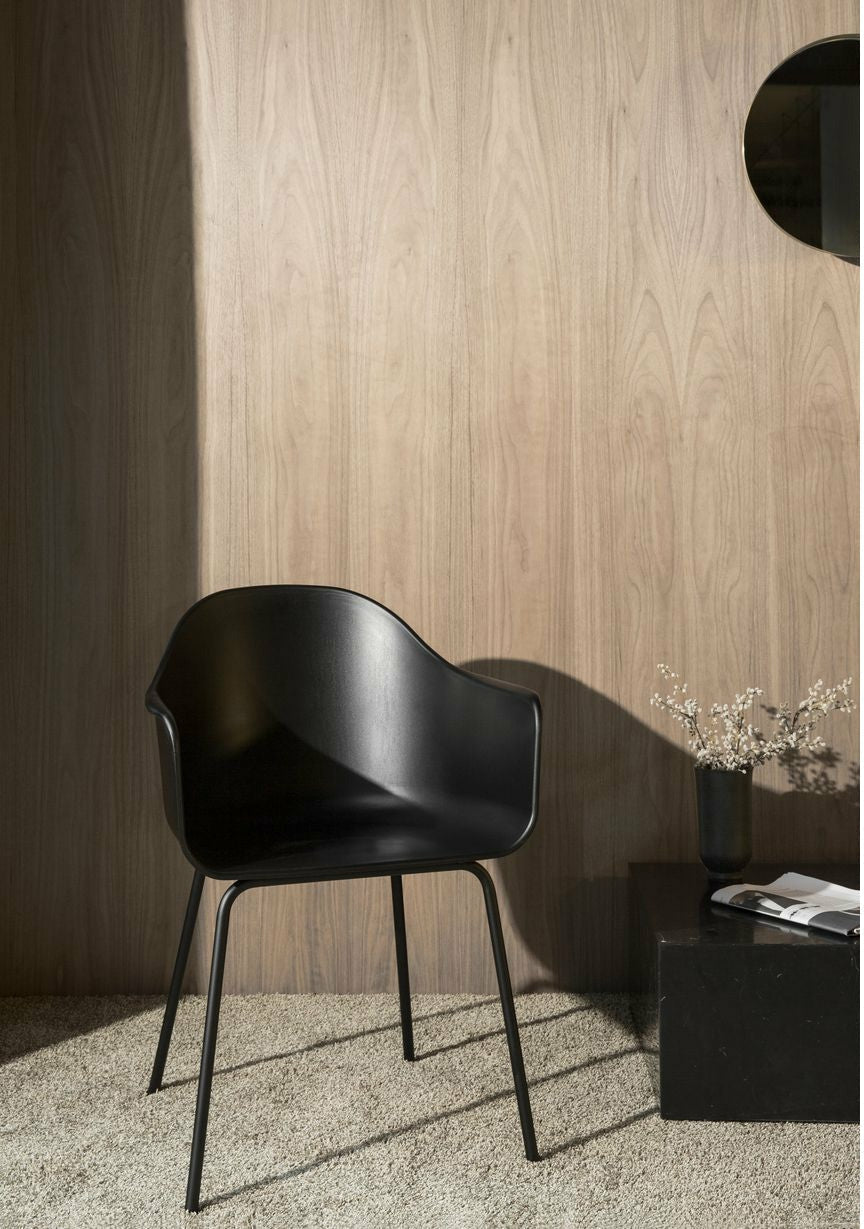 Audo Copenhagen Harbour Dining Dark Stained Oak, Burned Red