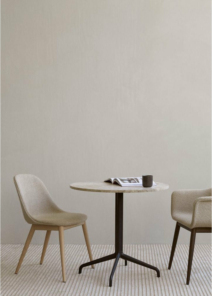 Audo Copenhagen Harbour Dining Dark Stained Oak, Burned Red