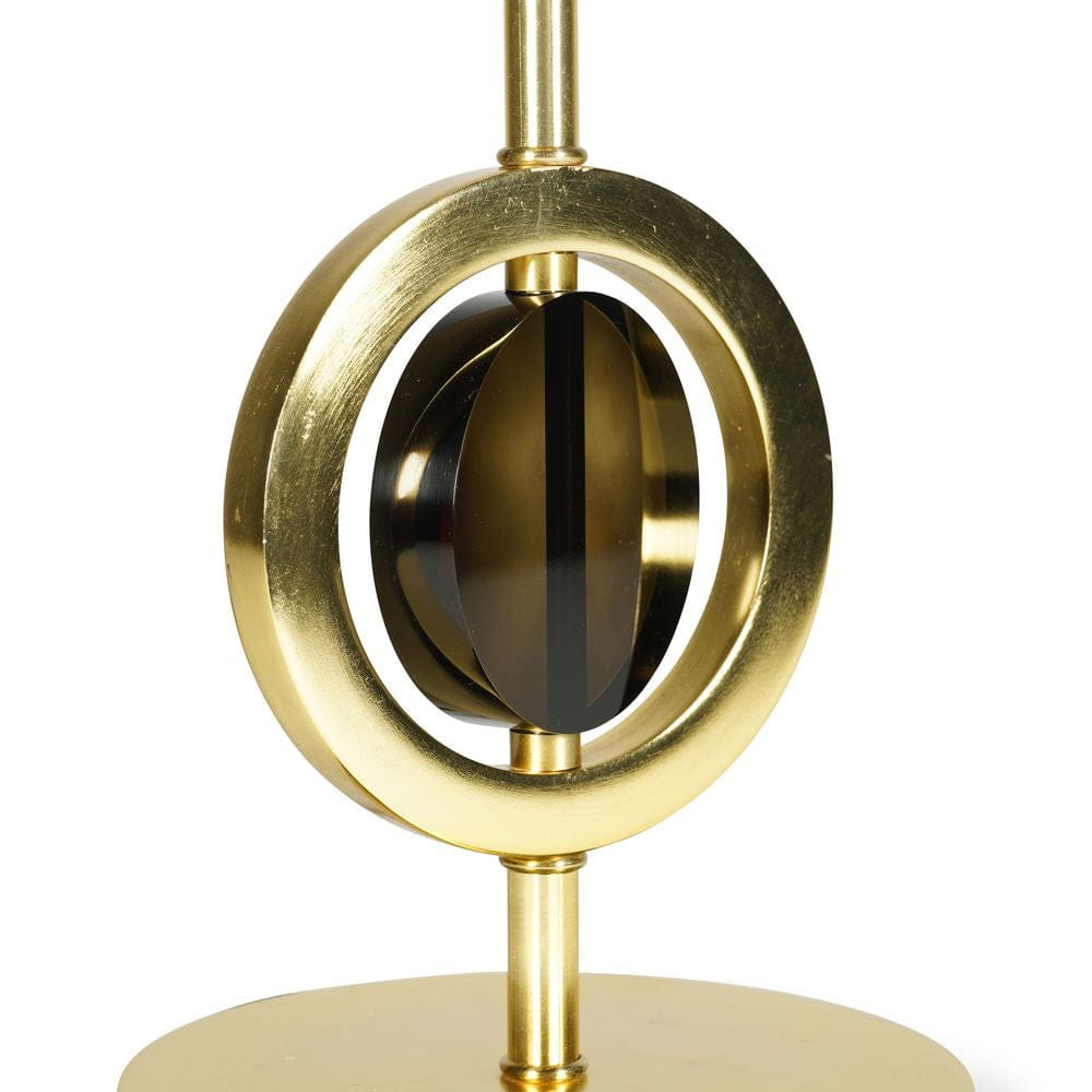 Autentiske modeller Art Deco Circle Lamp Circular Single, Gold