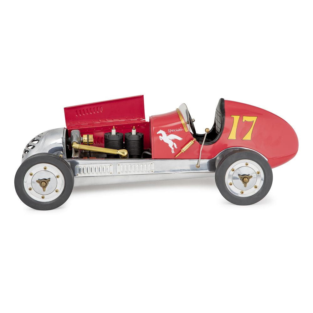 Autentiske modeller BB Racing Car Model, rød