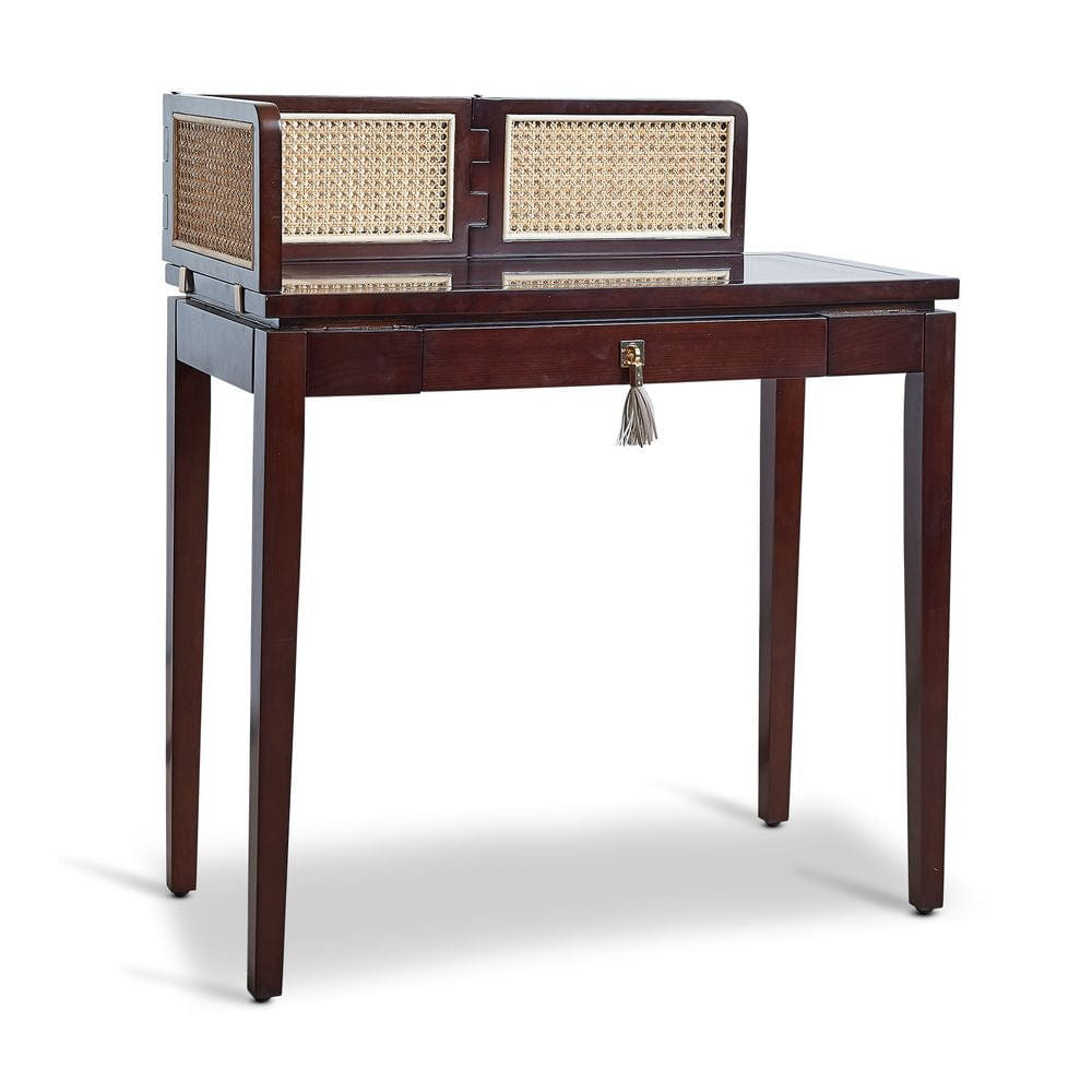 [product_category]-Authentic Models Elegance Desk Lx Wx H 85x40x96, Rattan-Authentic Models-781934586456-MF402R-AUT-4