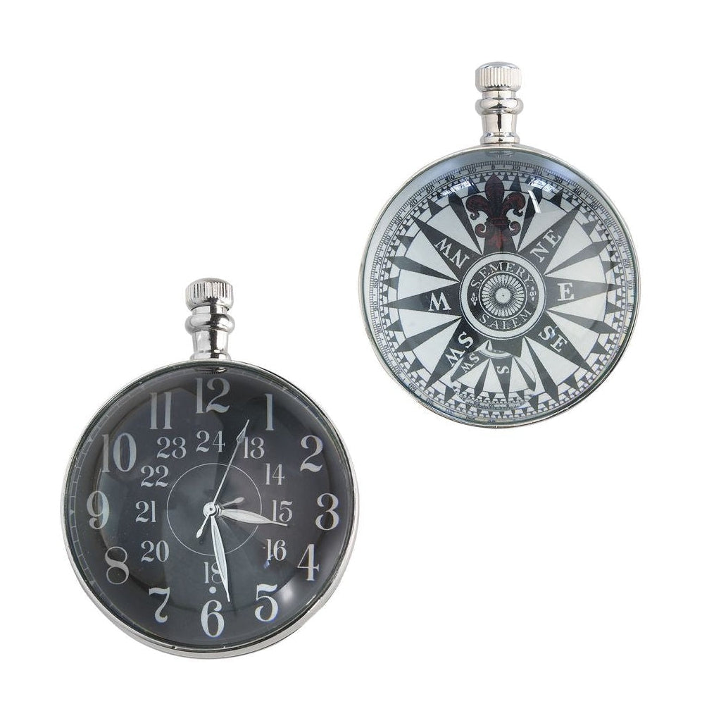 Authentische Modelle Eye of Time Watch, Nickel