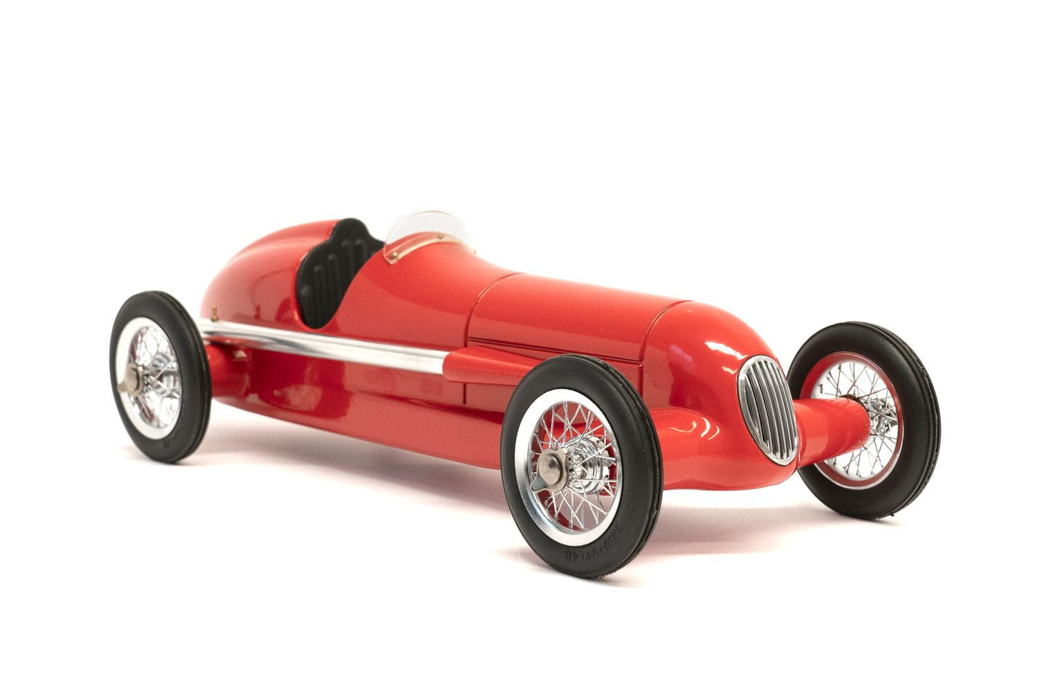 Autentiska modeller racer modelauto, röd