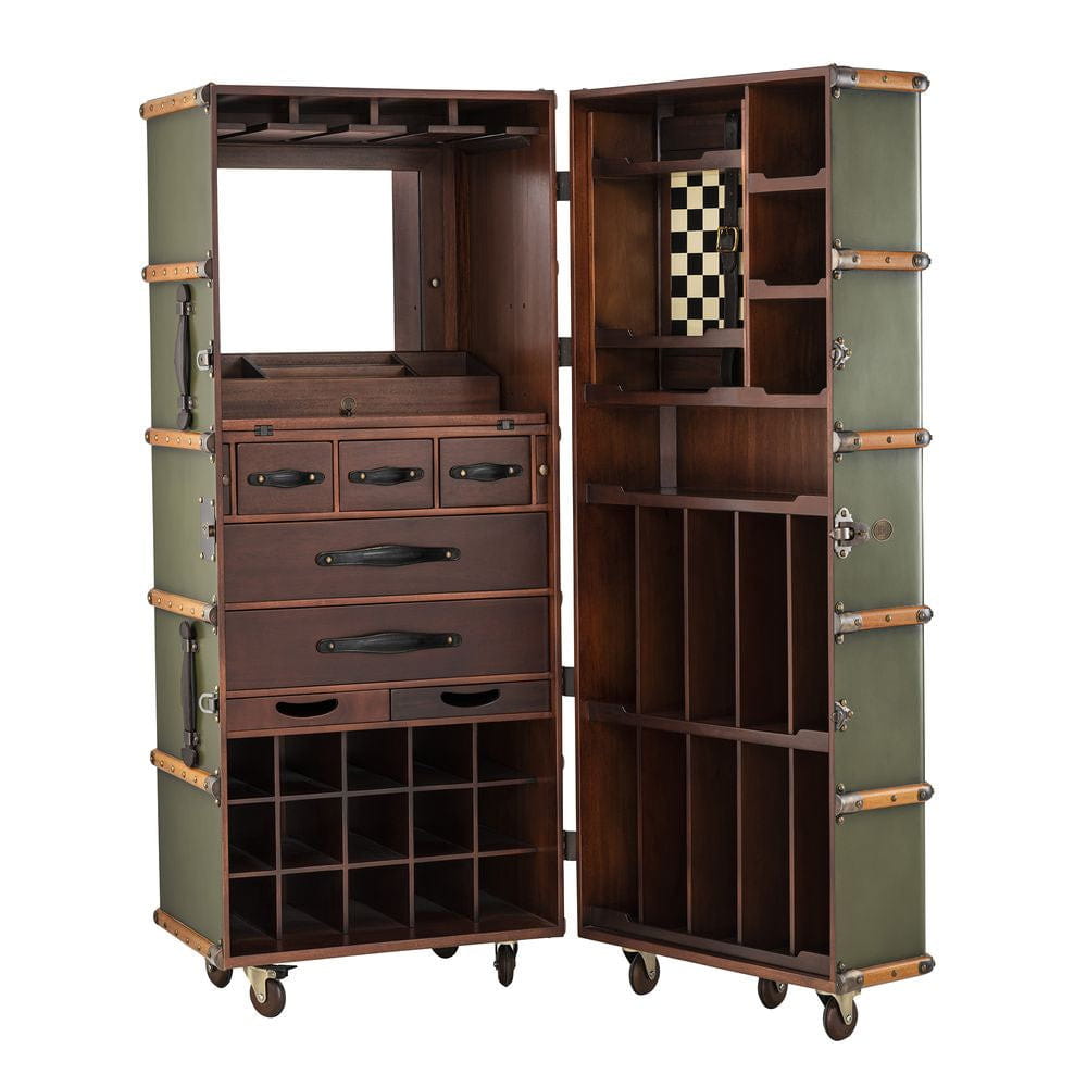 [product_category]-Authentic Models Stateroom Cabinet Case, Field Green-Authentic Models-781934585497-MF078FG-AUT-7