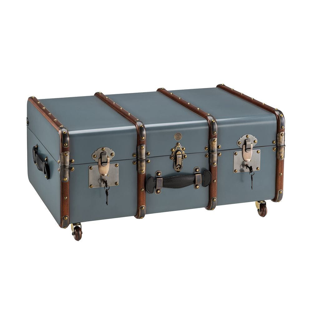 [product_category]-Authentic Models Stateroom Trunk Coffee Table, Petrol-Authentic Models-781934585022-MF040P-AUT-12