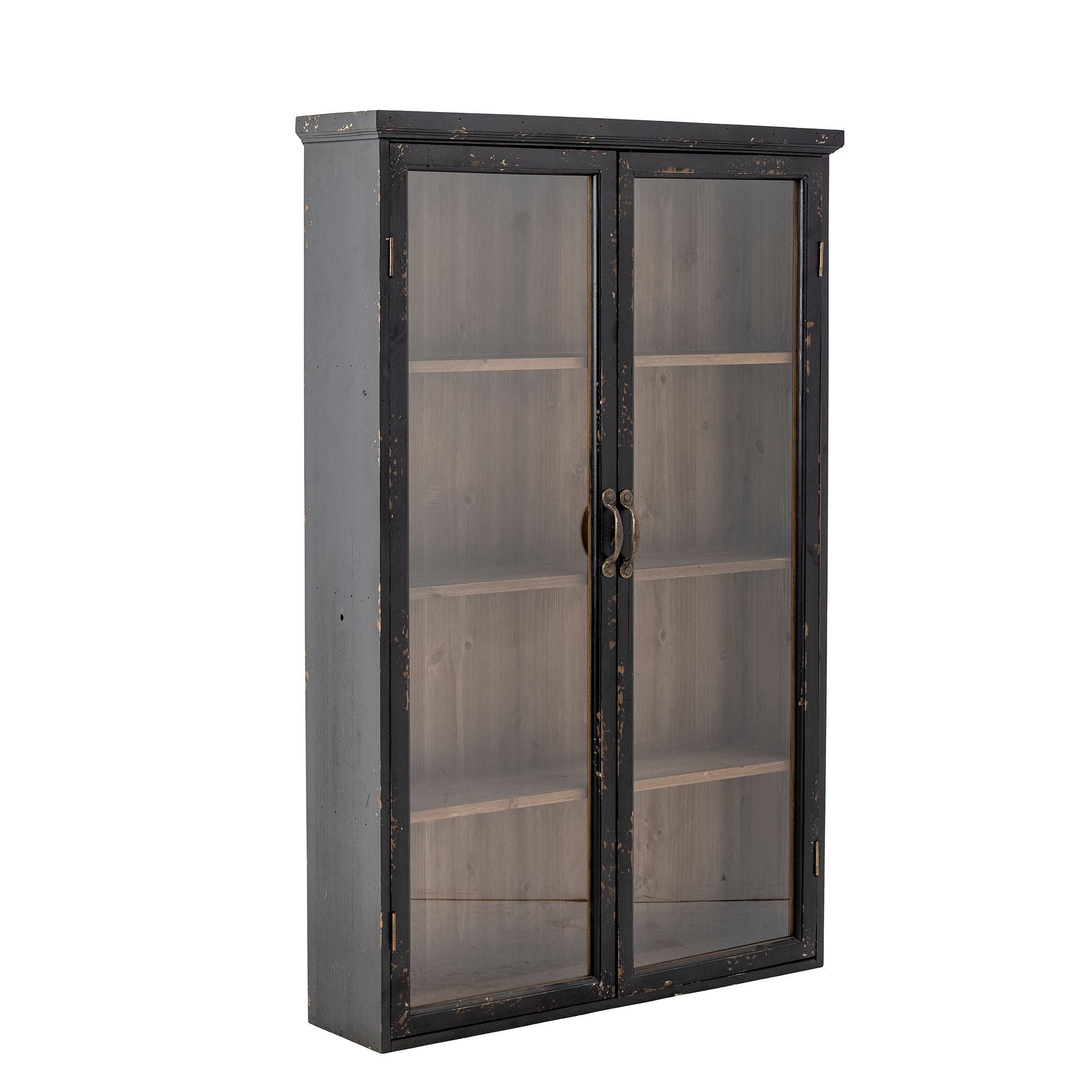 Kreative Kollektion Hazem Cabinet, Schwarz, Firwood