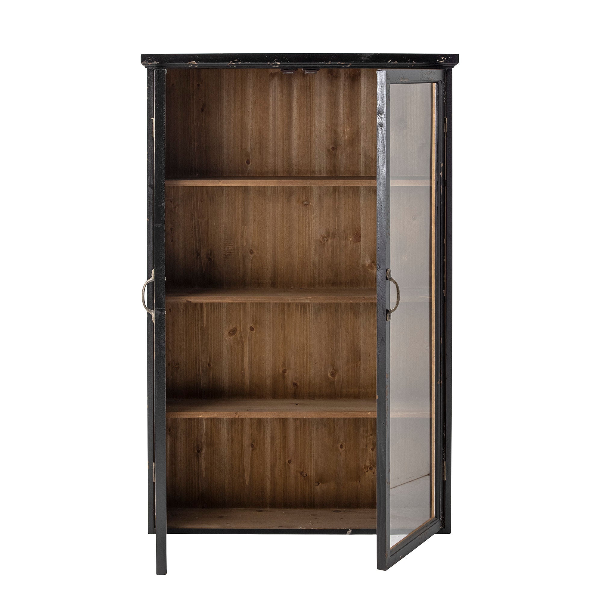 Kreative Kollektion Hazem Cabinet, Schwarz, Firwood