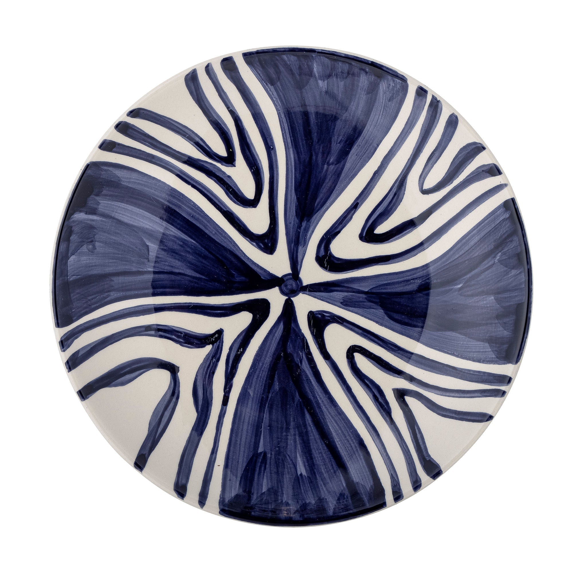 Bloomingville Shama Plate, azul, grés