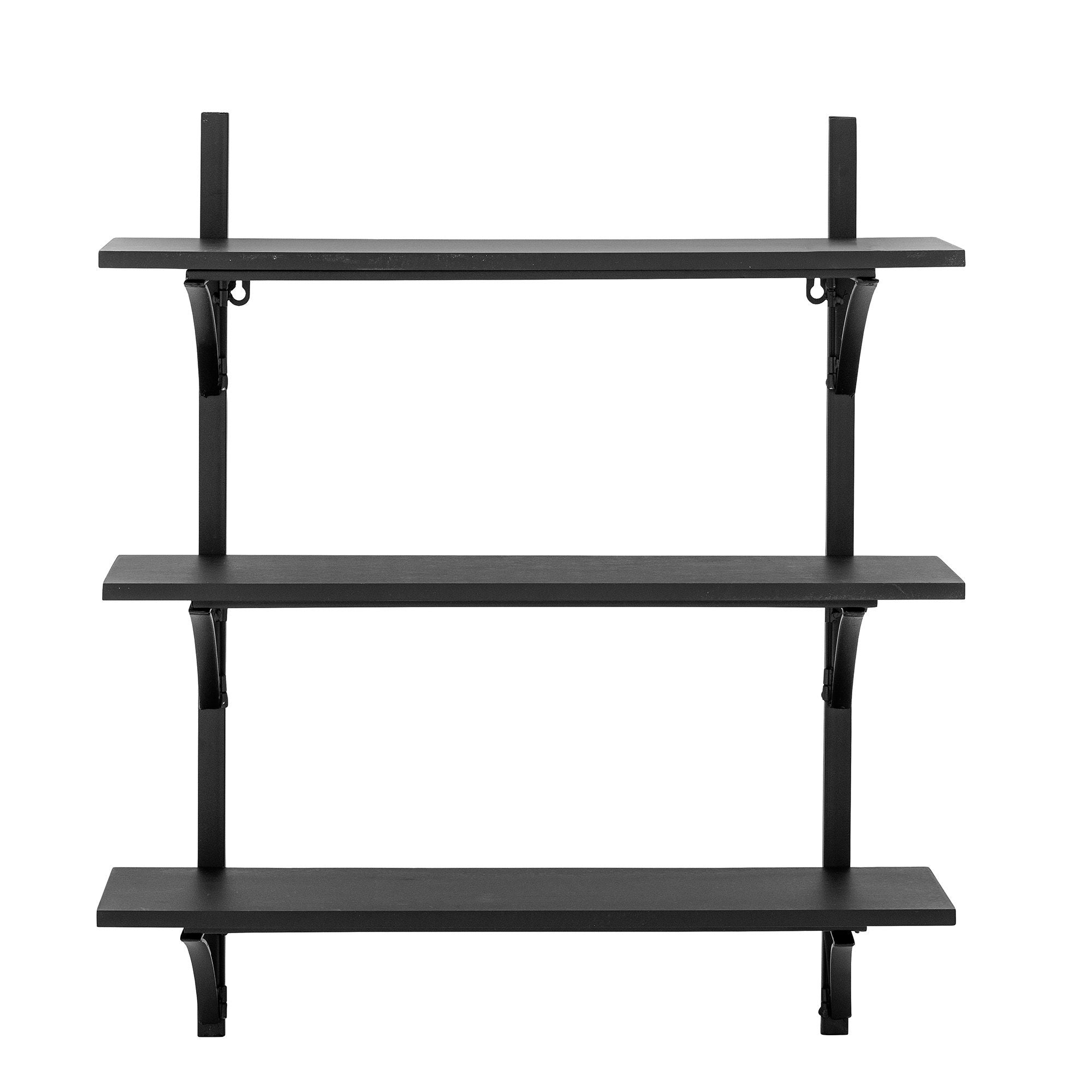 Collection créative Ewald Shelf, noir, MDF