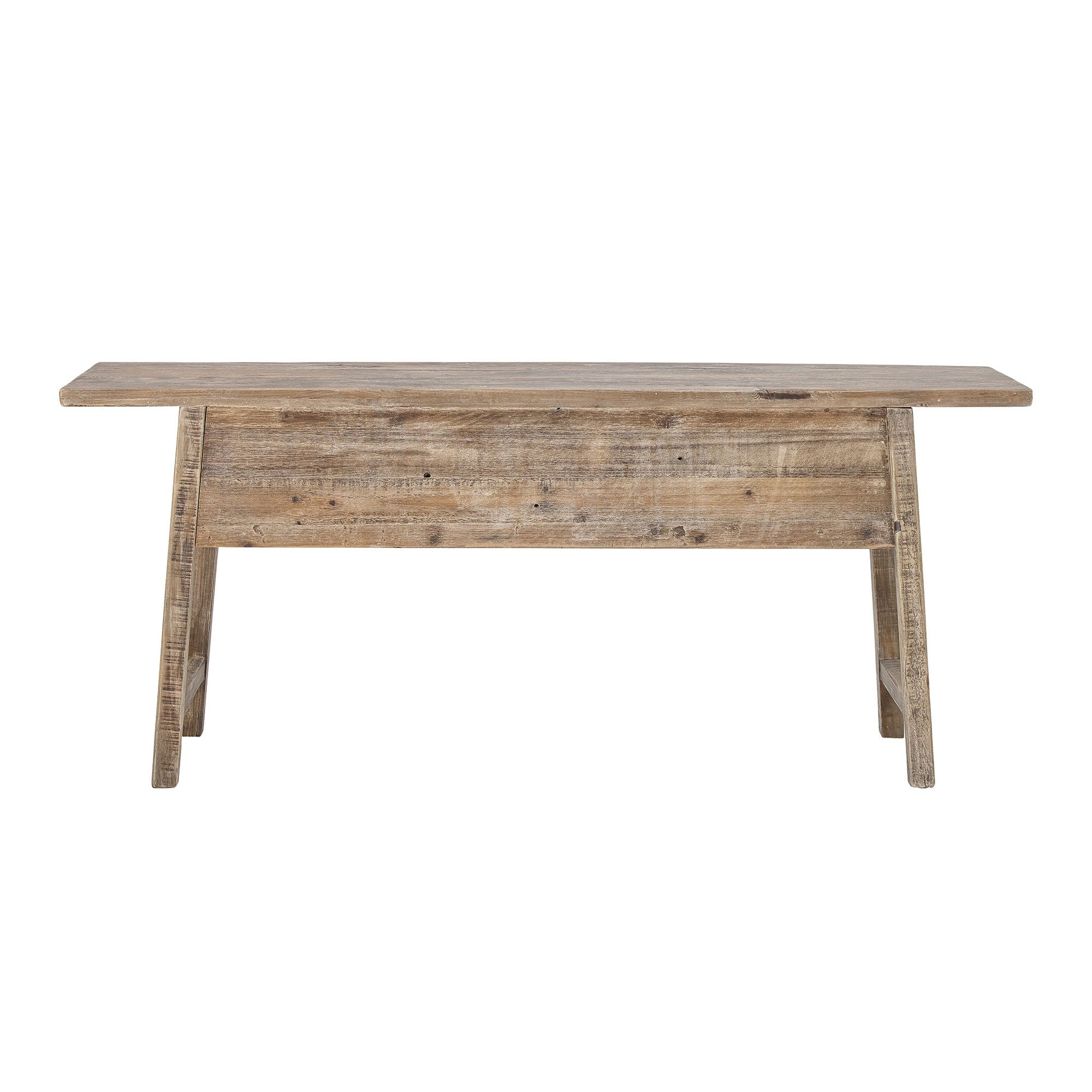 Table de consola de Camden Collection, naturaleza, madera de pino recuperada