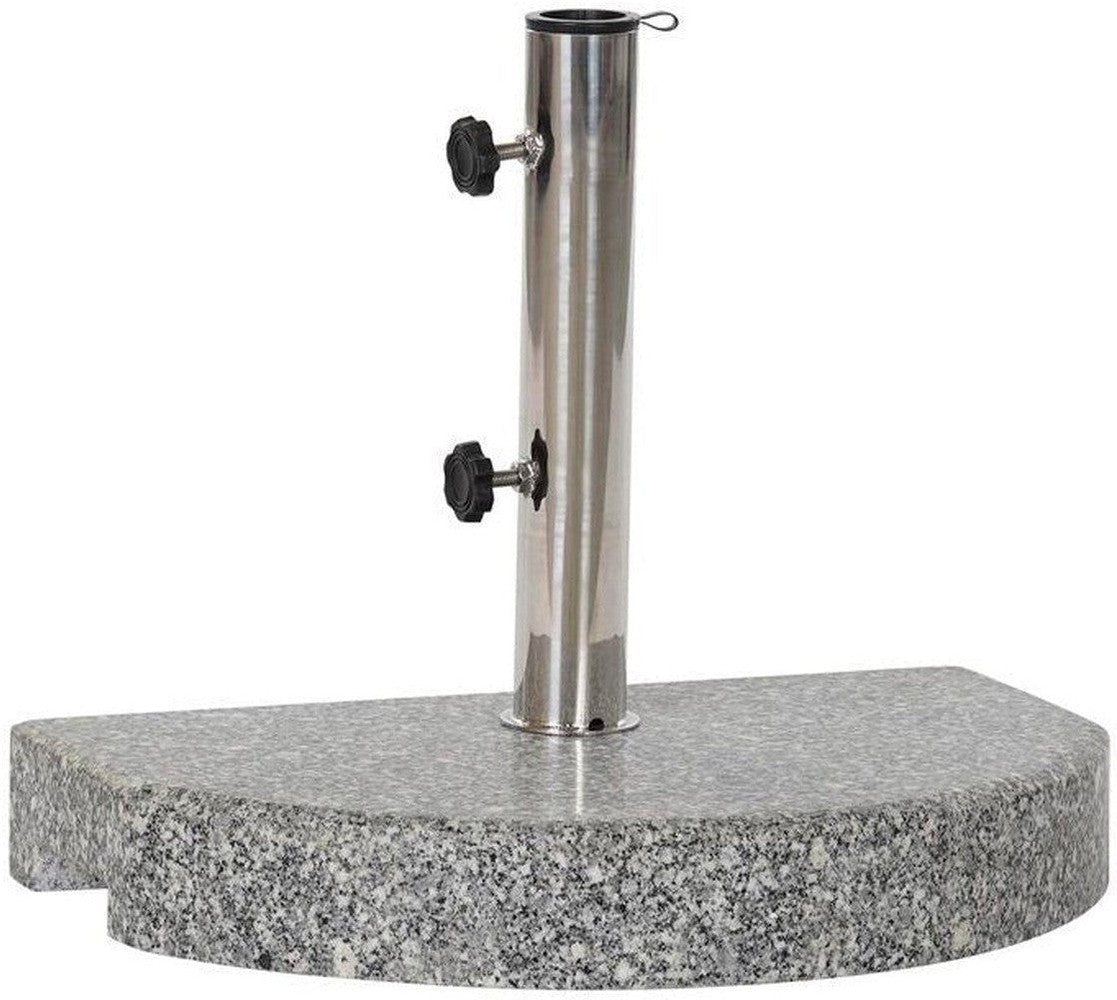 [product_category]-Base for beach umbrella DKD Home Decor Granite Stainless steel (45 x-Bigbuy-S3033413-1