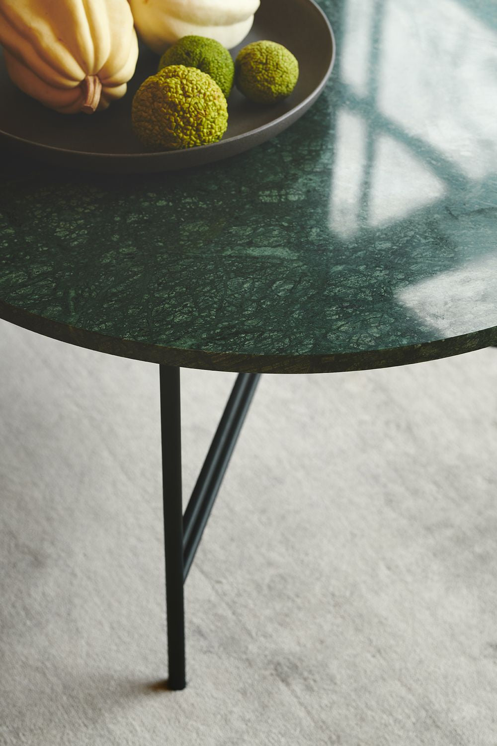 [product_category]-Bent Hansen Metro Coffee Table ø 45 Cm, Verde Guatemala Marble-Bent Hansen-5715457094964-20M4555MA1U-BEN-5