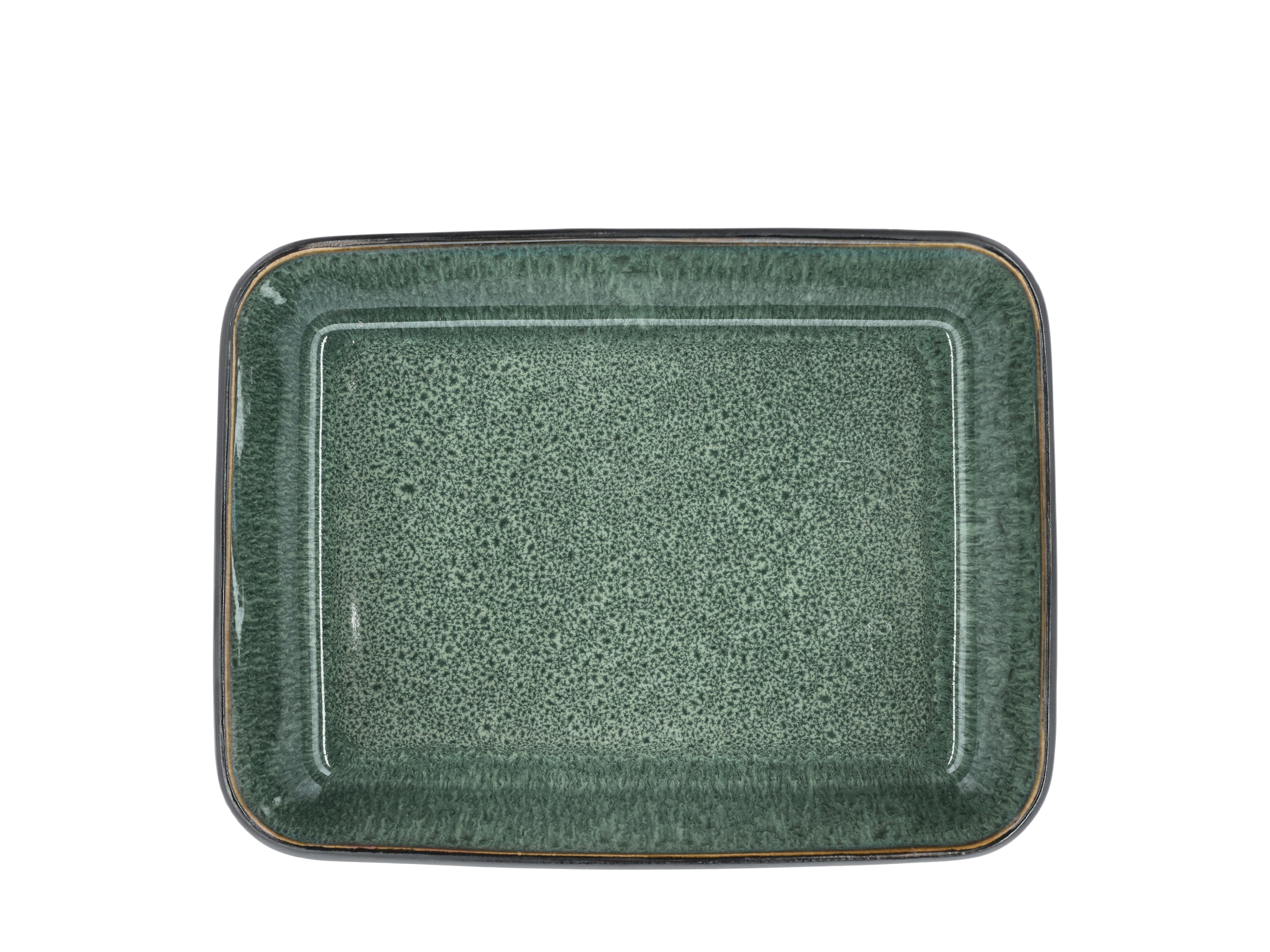 [product_category]-Bitz Dish Rectangular 28 X 21 X 8 Cm, Black/Green-Bitz-5722000298687-29868-BIT-2