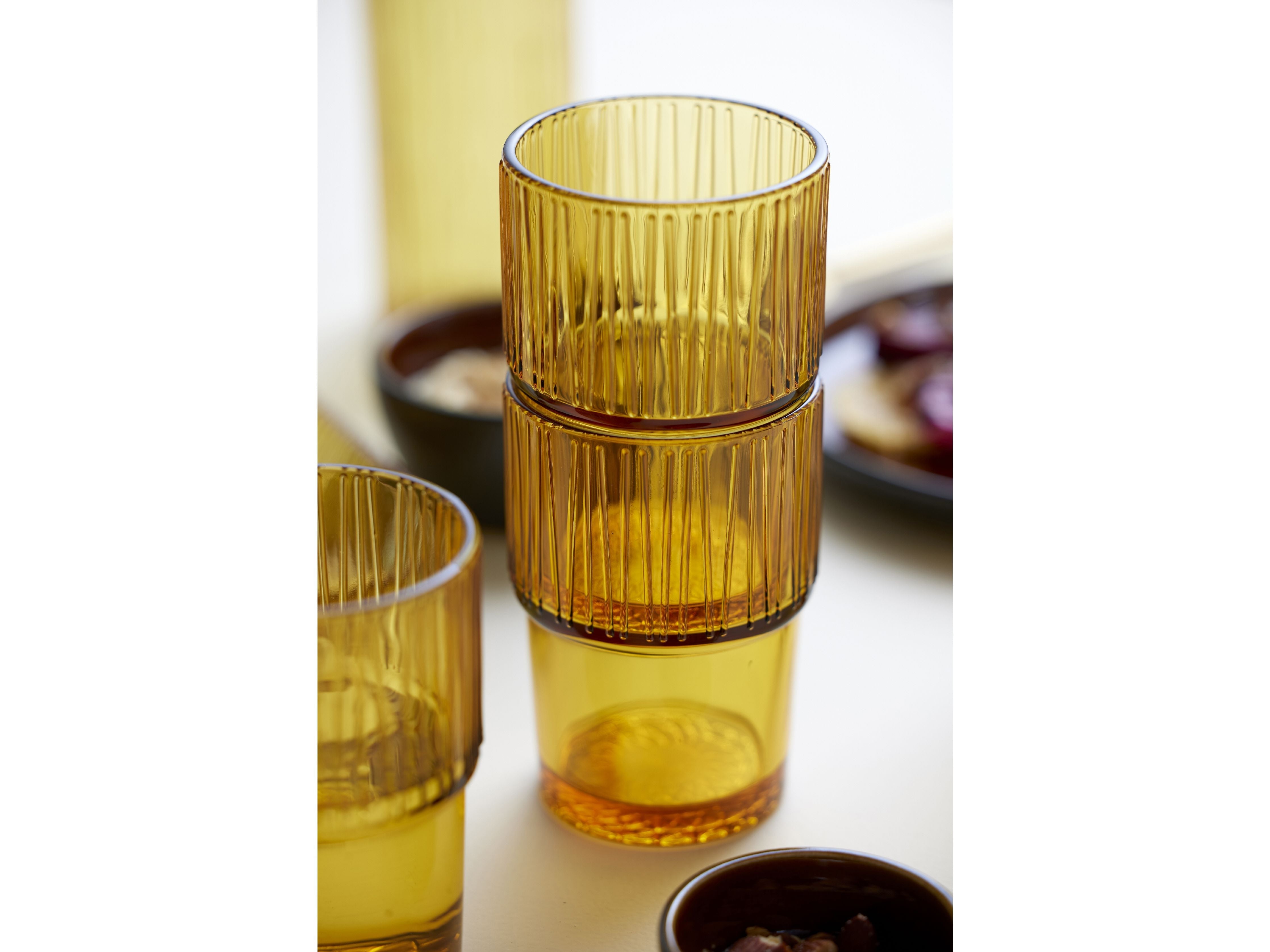 [product_category]-Bitz Kusintha Café Glass 12,5 Cm 38 Cl 4 Pcs, Amber-Bitz-5722000306788-30678-BIT-15