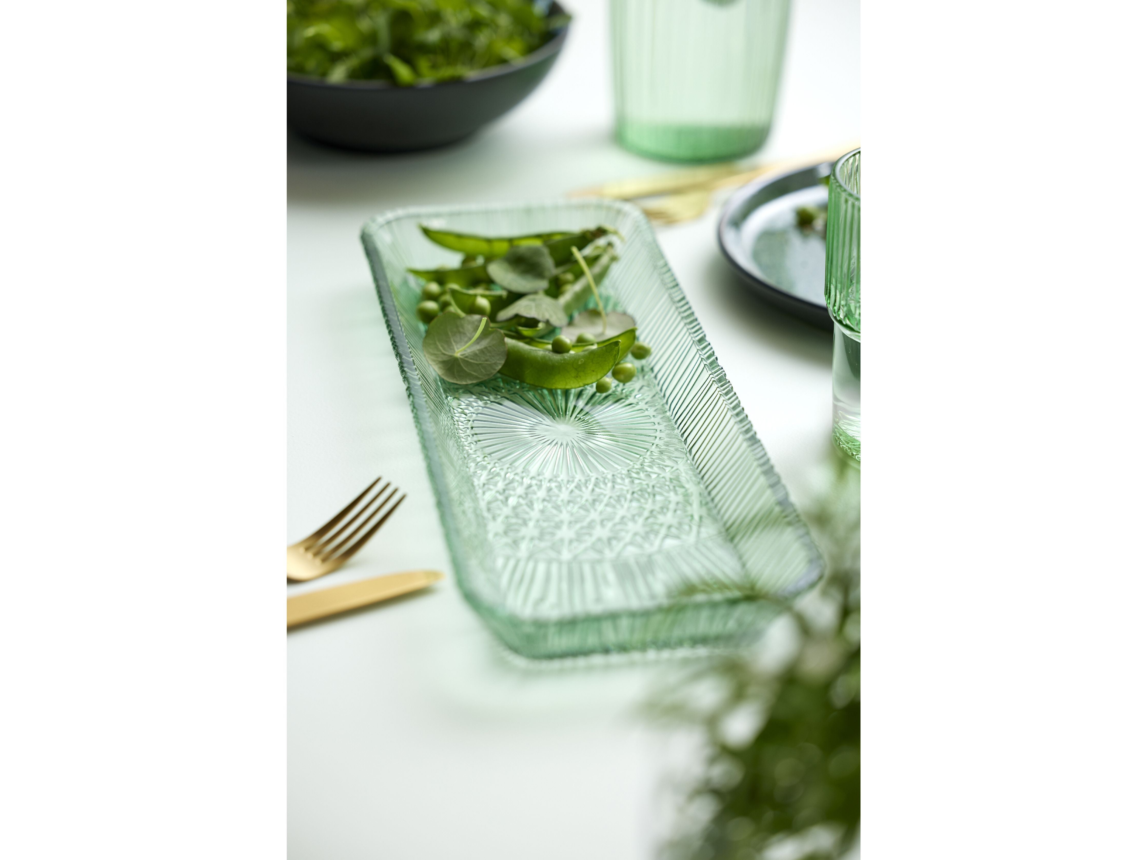 [product_category]-Bitz Kusintha Serving Dish Rectangular 38 X 14 X 3 Cm, Green-Bitz-5722000306849-30684-BIT-4