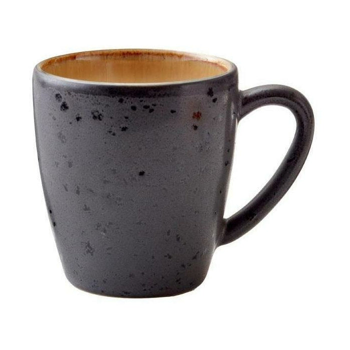 Bitz Mug Black / Amber, 19cl