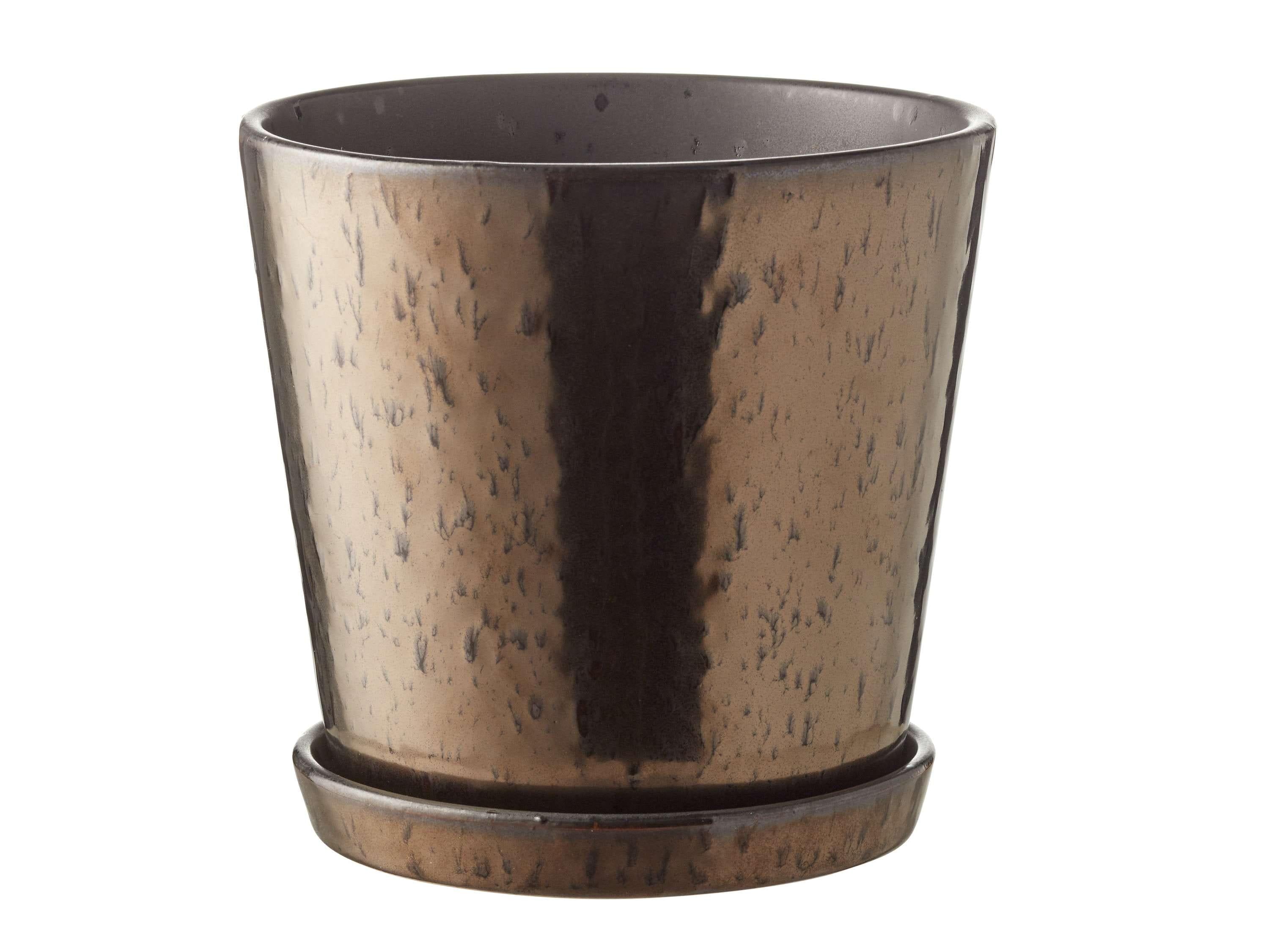 [product_category]-Bitz Planter Black/Bronze, ø14 Cm-Bitz-5722000149729-14972-BIT-1