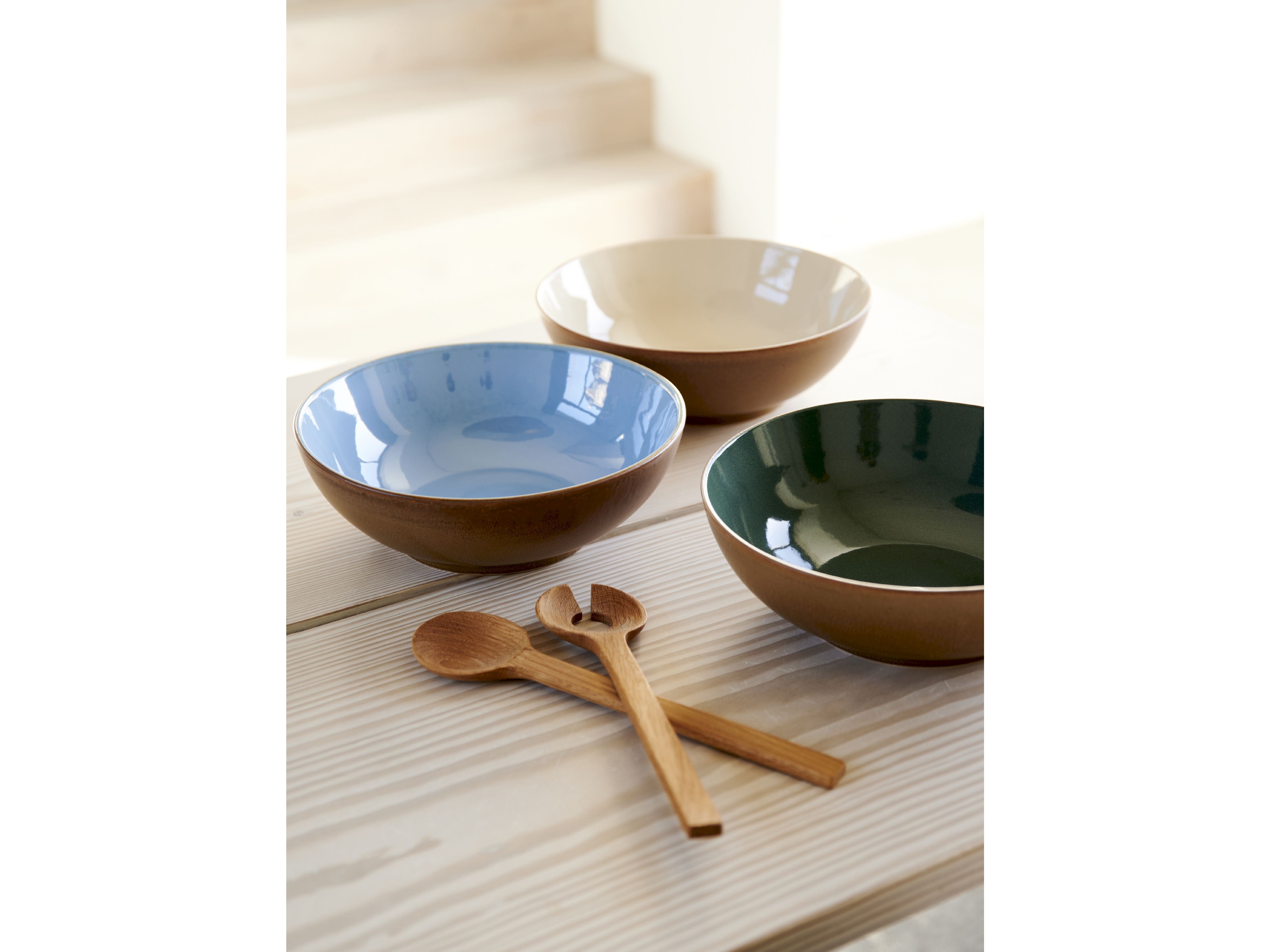 [product_category]-Bitz Salad Bowl 24 Cm, Wood/Sand-Bitz-5722000274353-27435-BIT-5