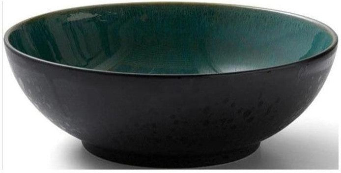 [product_category]-Bitz Salad Bowl, Black/Green, ø 30cm-Bitz-5722008213828-821382-BIT-1