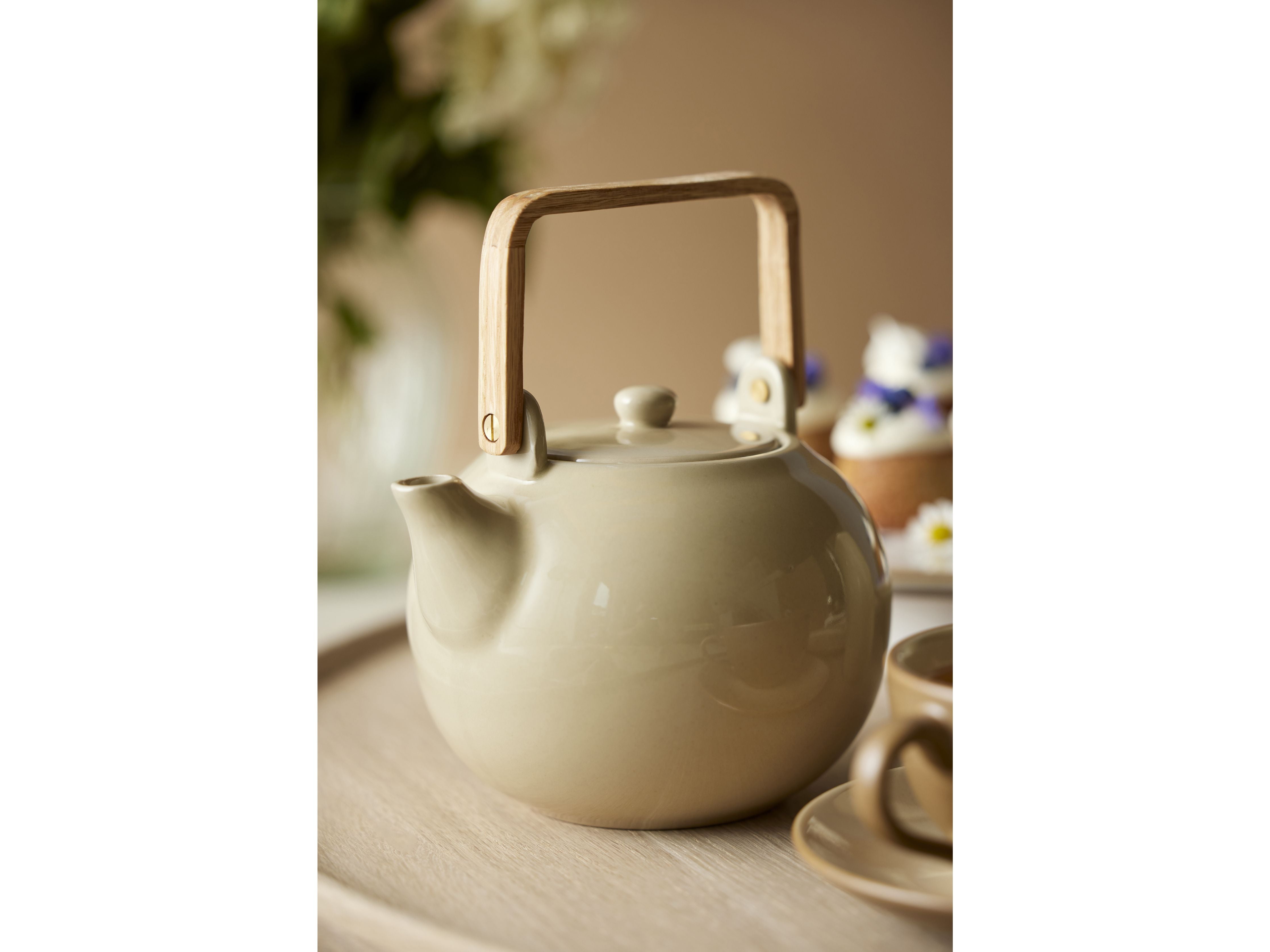 [product_category]-Bitz Teapot With Tea Strainer 1,2 L, Sand-Bitz-5722000290100-29010-BIT-12