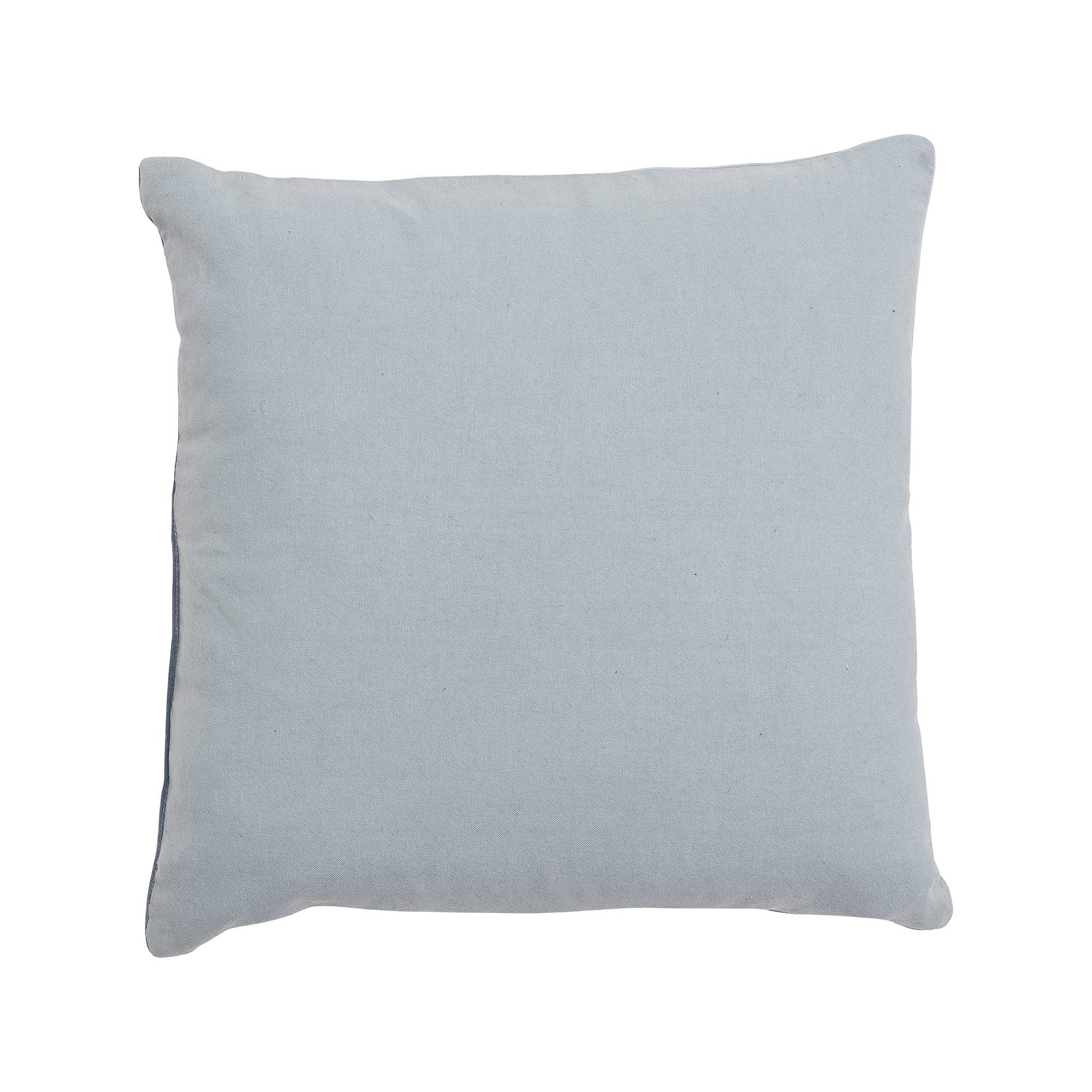 [product_category]-Bloomingville Aban Cushion, Blue, Cotton-Bloomingville-5711173313433-82058106-BLO-2