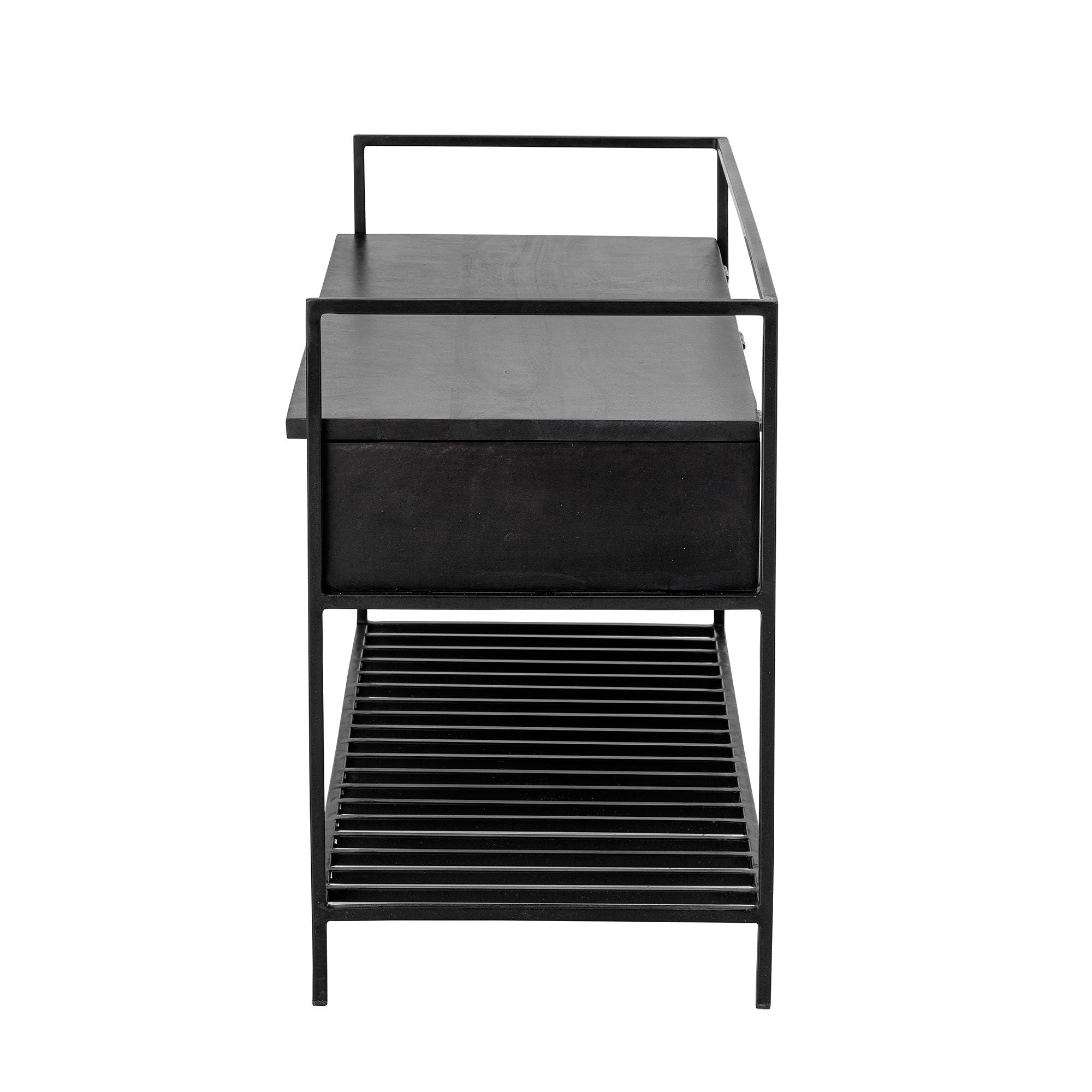 [product_category]-Bloomingville Abelone Bench, Black, Mango-Bloomingville-5711173256983-82049475-BLO-4