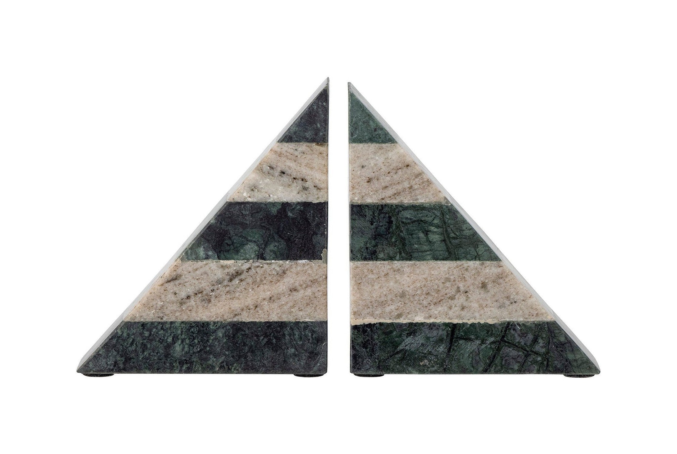 Bloomingville Abir Bookend, Green, Marble