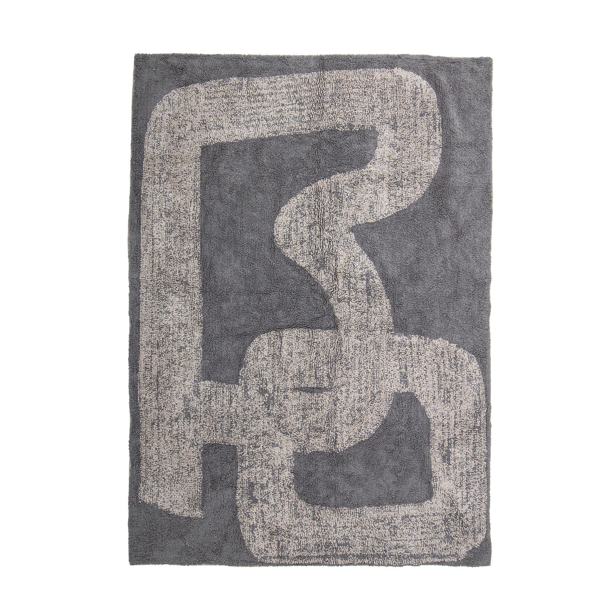 [product_category]-Bloomingville Addo Rug, Grey, Cotton-Bloomingville-5711173268290-82050962-BLO-2