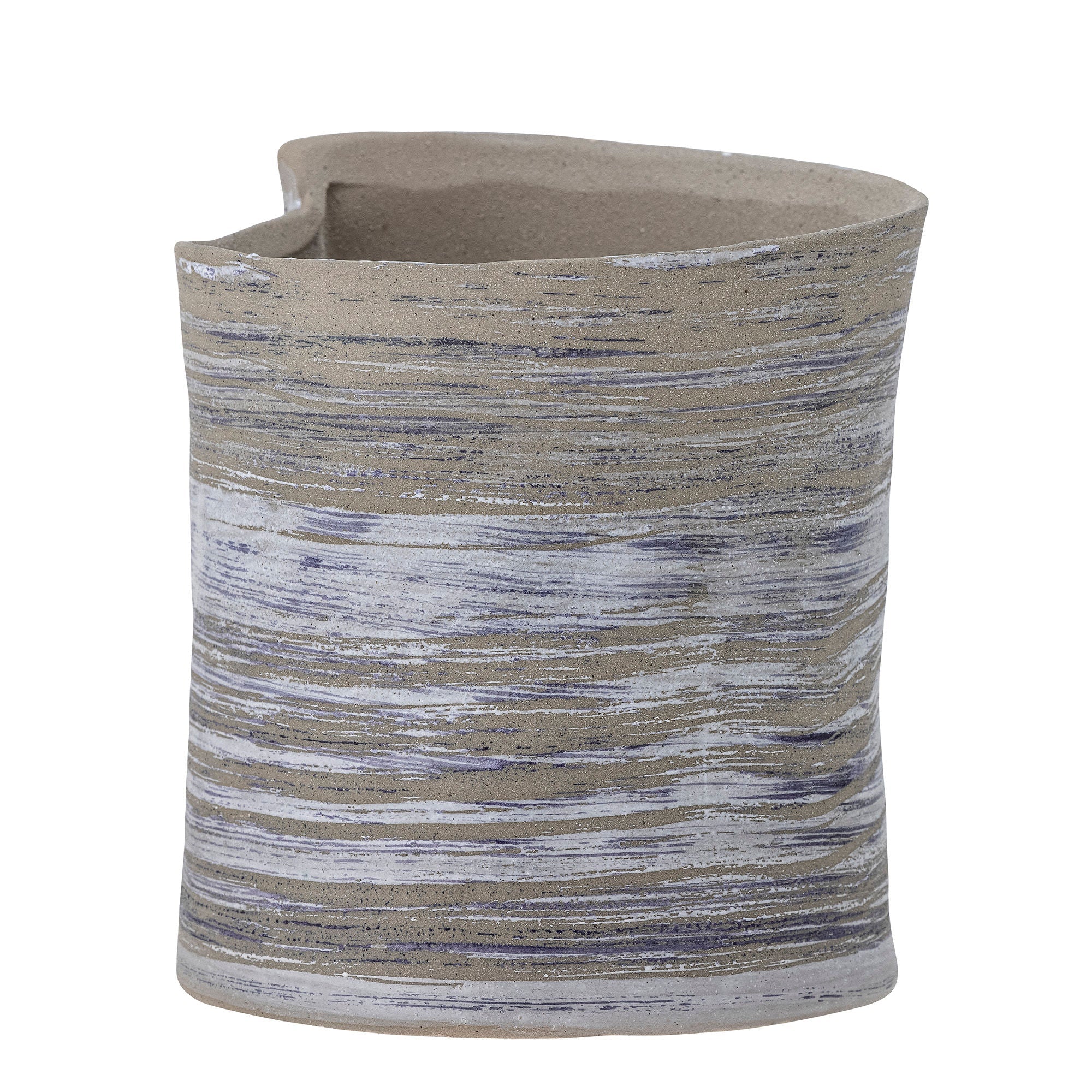 [product_category]-Bloomingville Adelle Flowerpot, Grey, Stoneware-Bloomingville-5711173303137-82057590-BLO-2