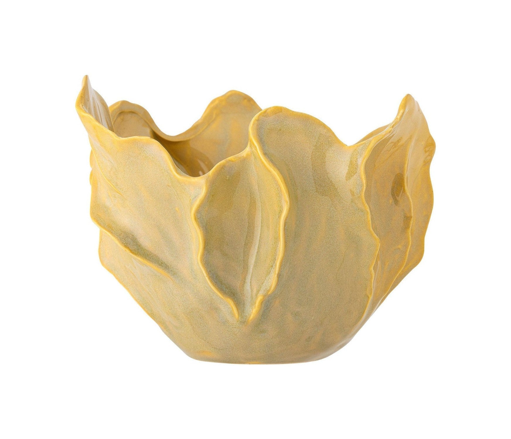 Bloomingville Bastien Bowl, Yellow, Stoneware