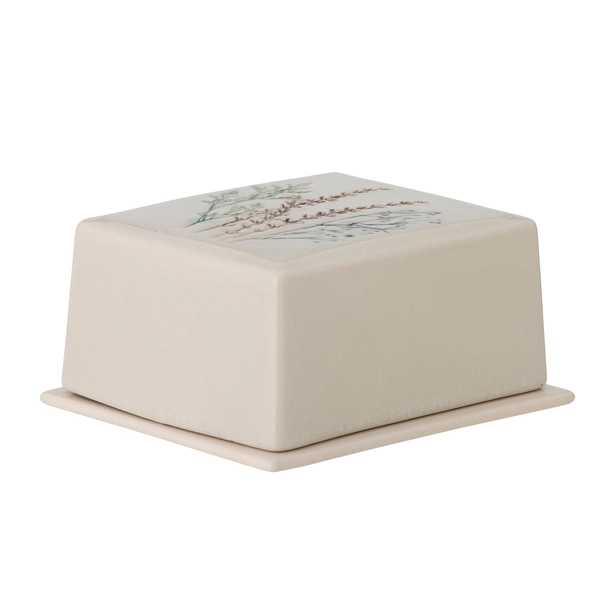 [product_category]-Bloomingville Bea Butter Box, Nature, Stoneware-Bloomingville-5711173302895-82054413-BLO-2