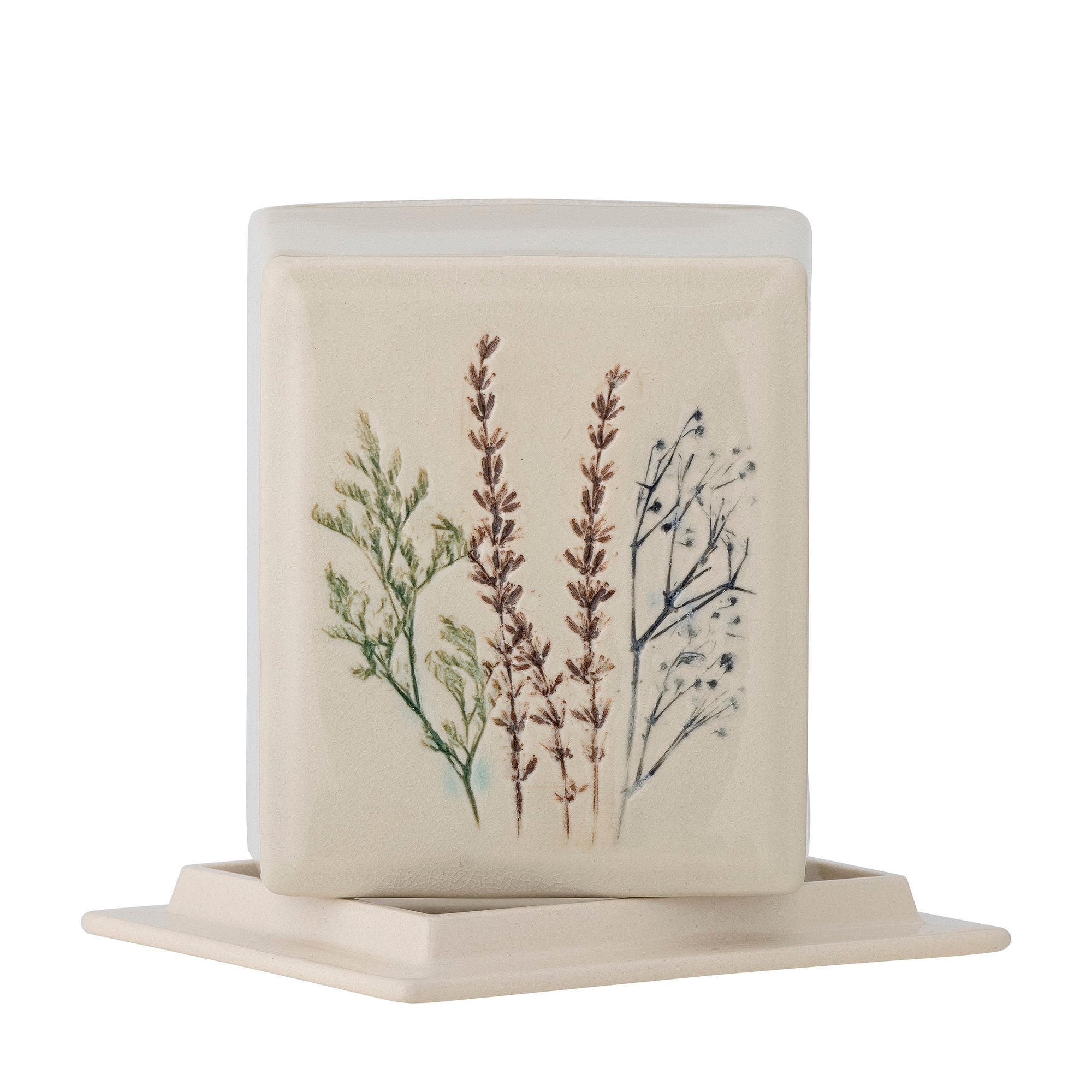 [product_category]-Bloomingville Bea Butter Box, Nature, Stoneware-Bloomingville-5711173302895-82054413-BLO-4