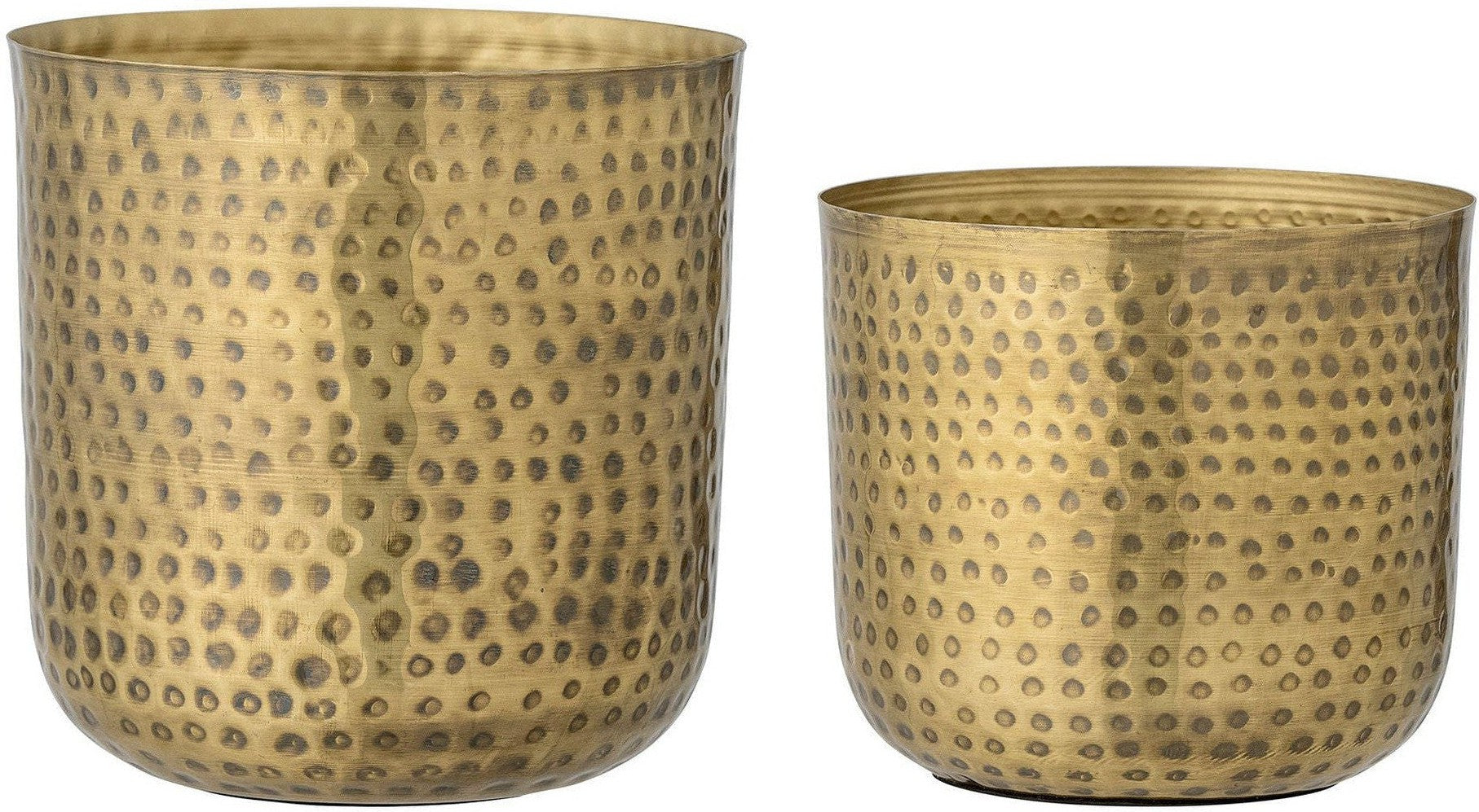 Bloomingville Bobie Flowerpot, Brass, Metal