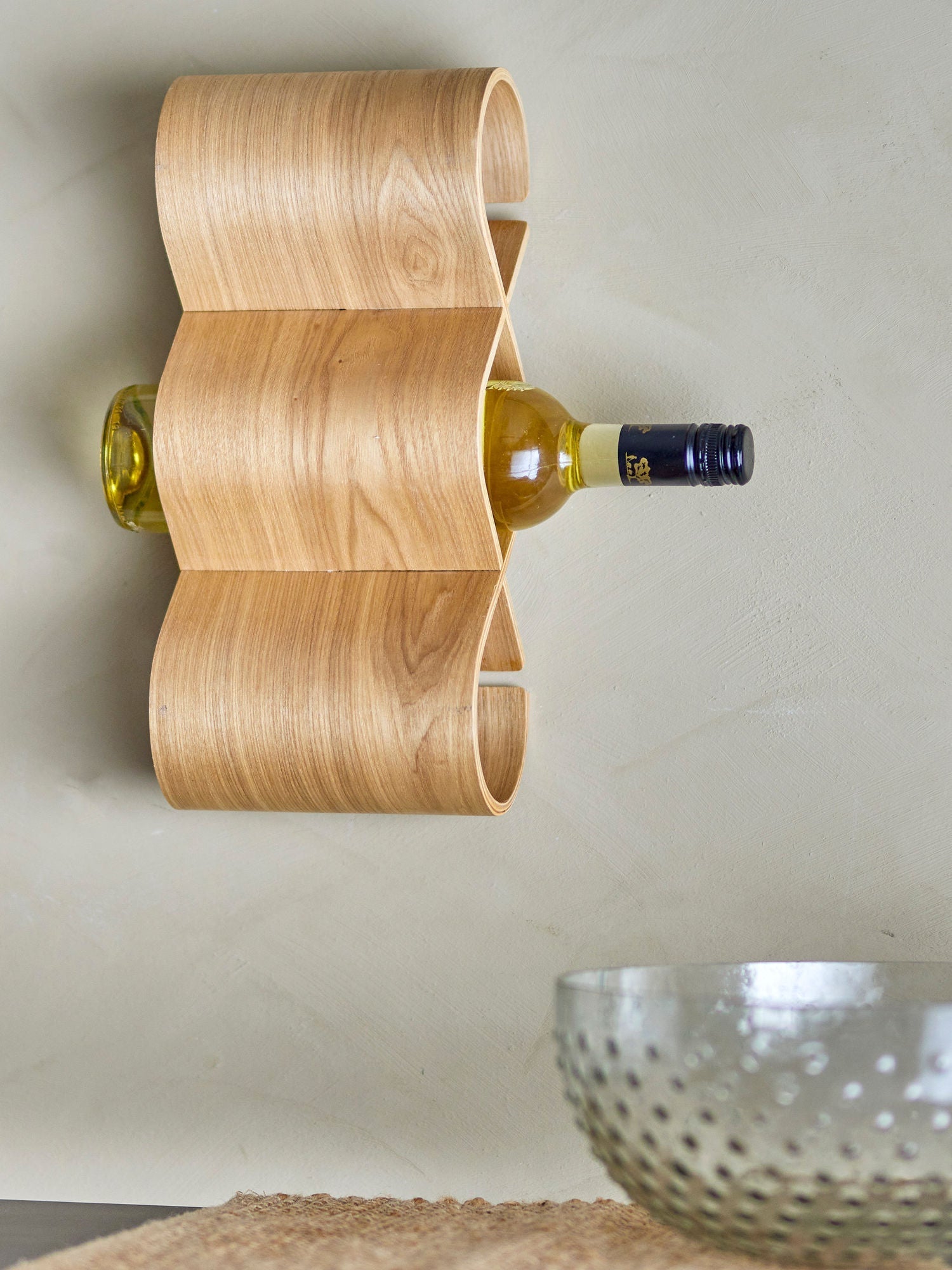 [product_category]-Bloomingville Bosse Wine Rack, Nature, Oak-Bloomingville-5711173323647-82064394-BLO-5