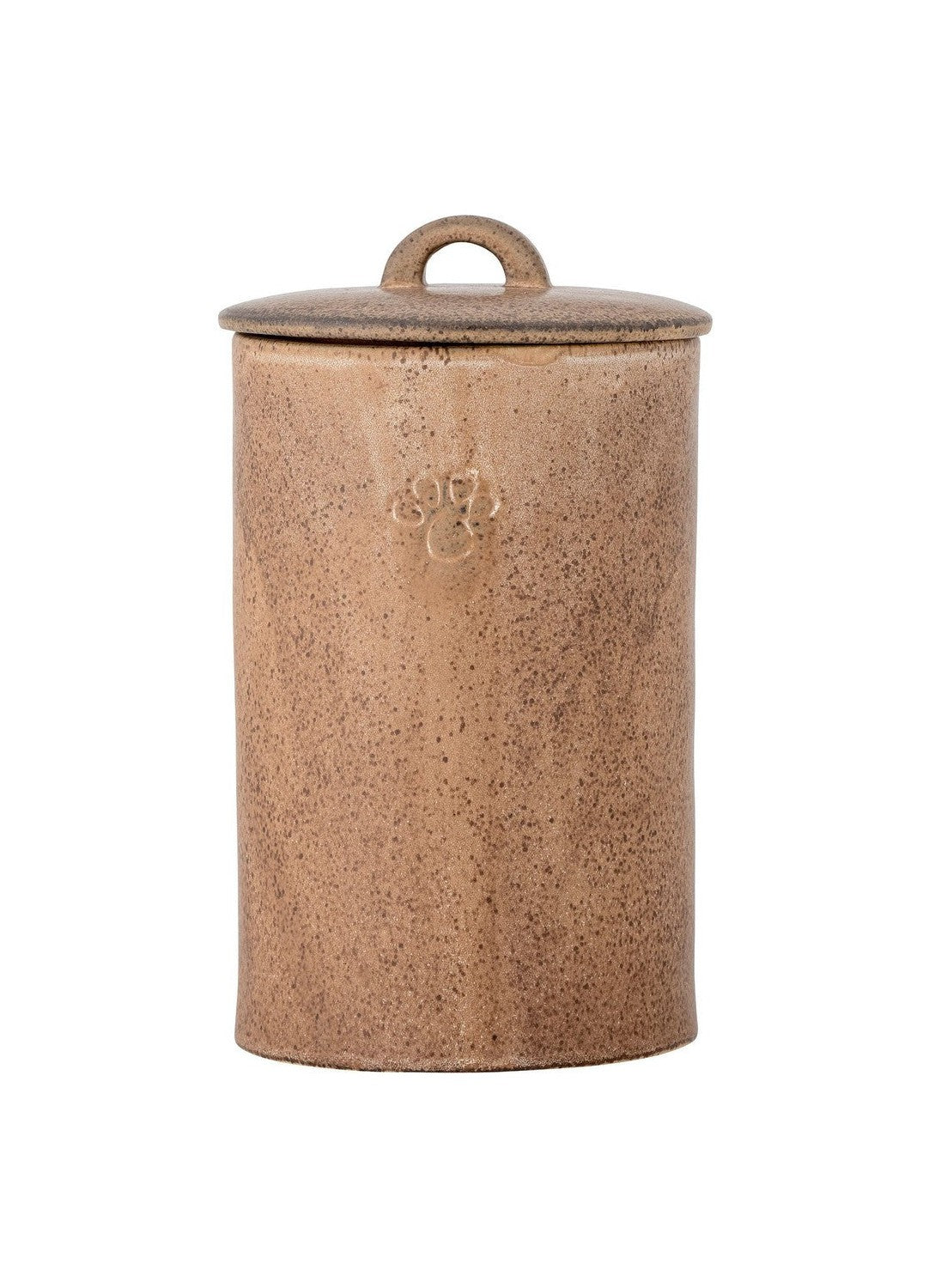 Bloomingville Buddy Jar con tapa, marrón, gres