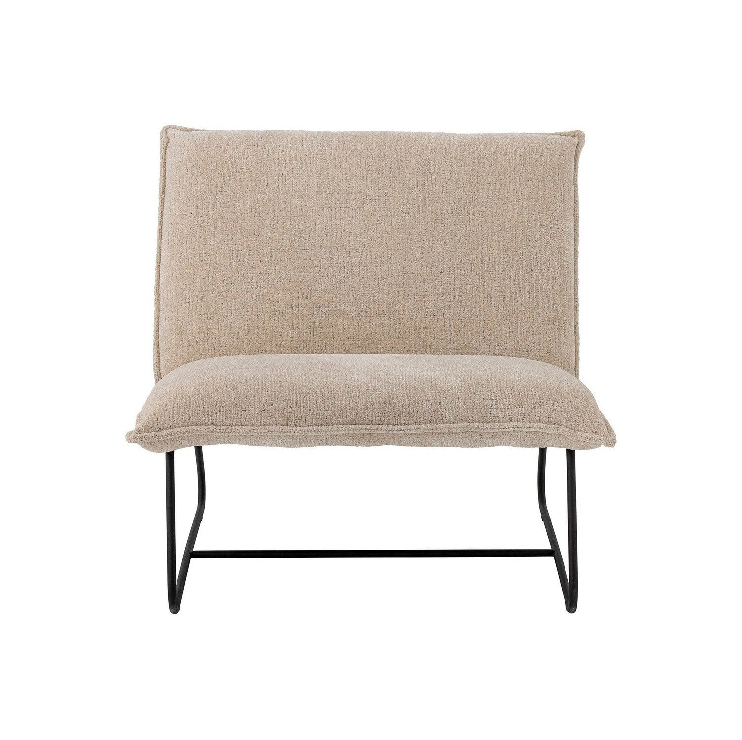 Bloomingville Cape Lounge Chair, Nature, recyceltes Polyester
