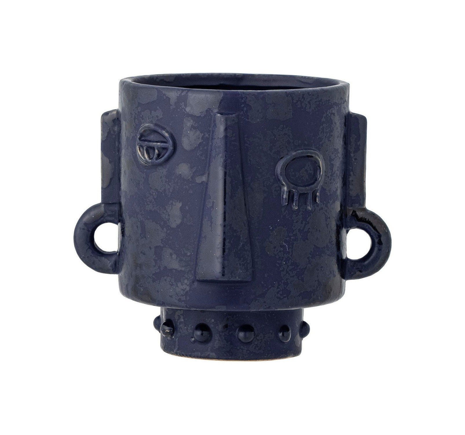 Bloomingville Ceejay Flowerpot, Blue, Stoneware