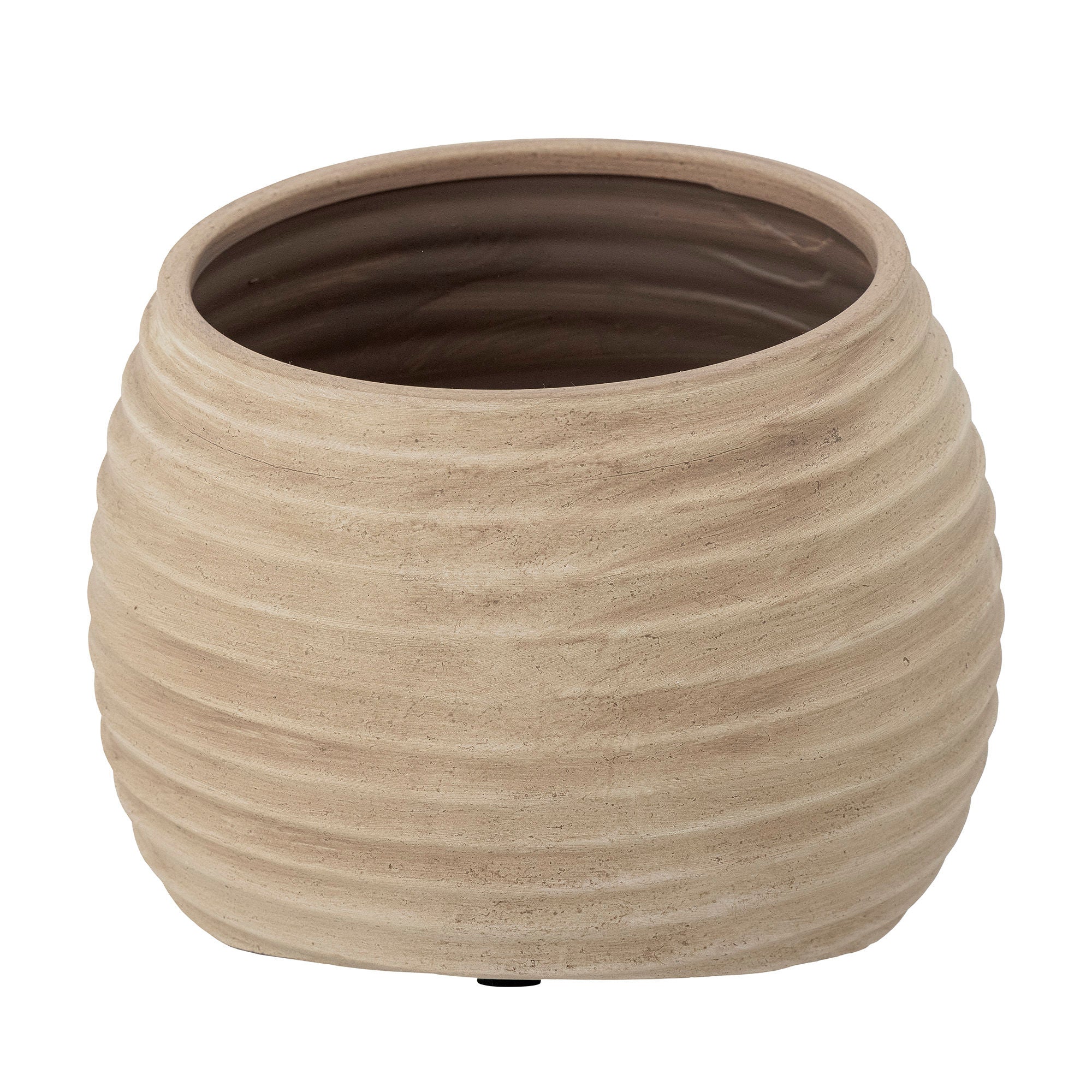 [product_category]-Bloomingville Cimmy Deco Flowerpot, Brown, Terracotta-Bloomingville-5711173303847-82057599-BLO-2