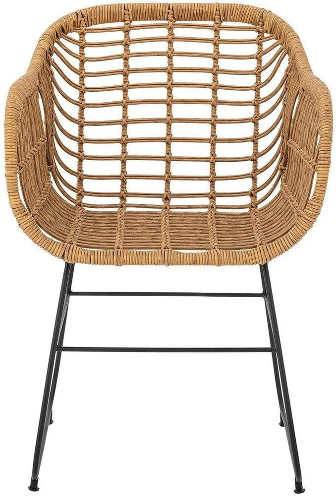 Bloomingville Collin Lounge Chair, Nature, Polyrattan