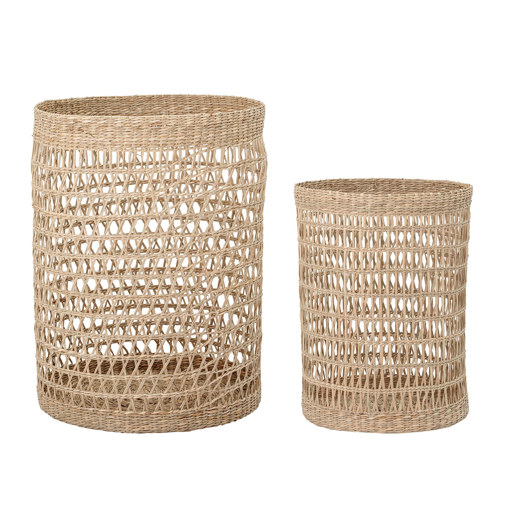 [product_category]-Bloomingville Connie Basket w/Lid, Nature, Seagrass-Bloomingville-5711173257270-82048403-BLO-3